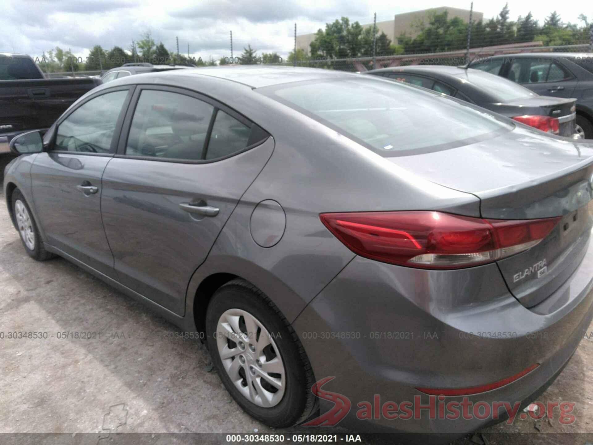 5NPD74LF3JH314878 2018 HYUNDAI ELANTRA