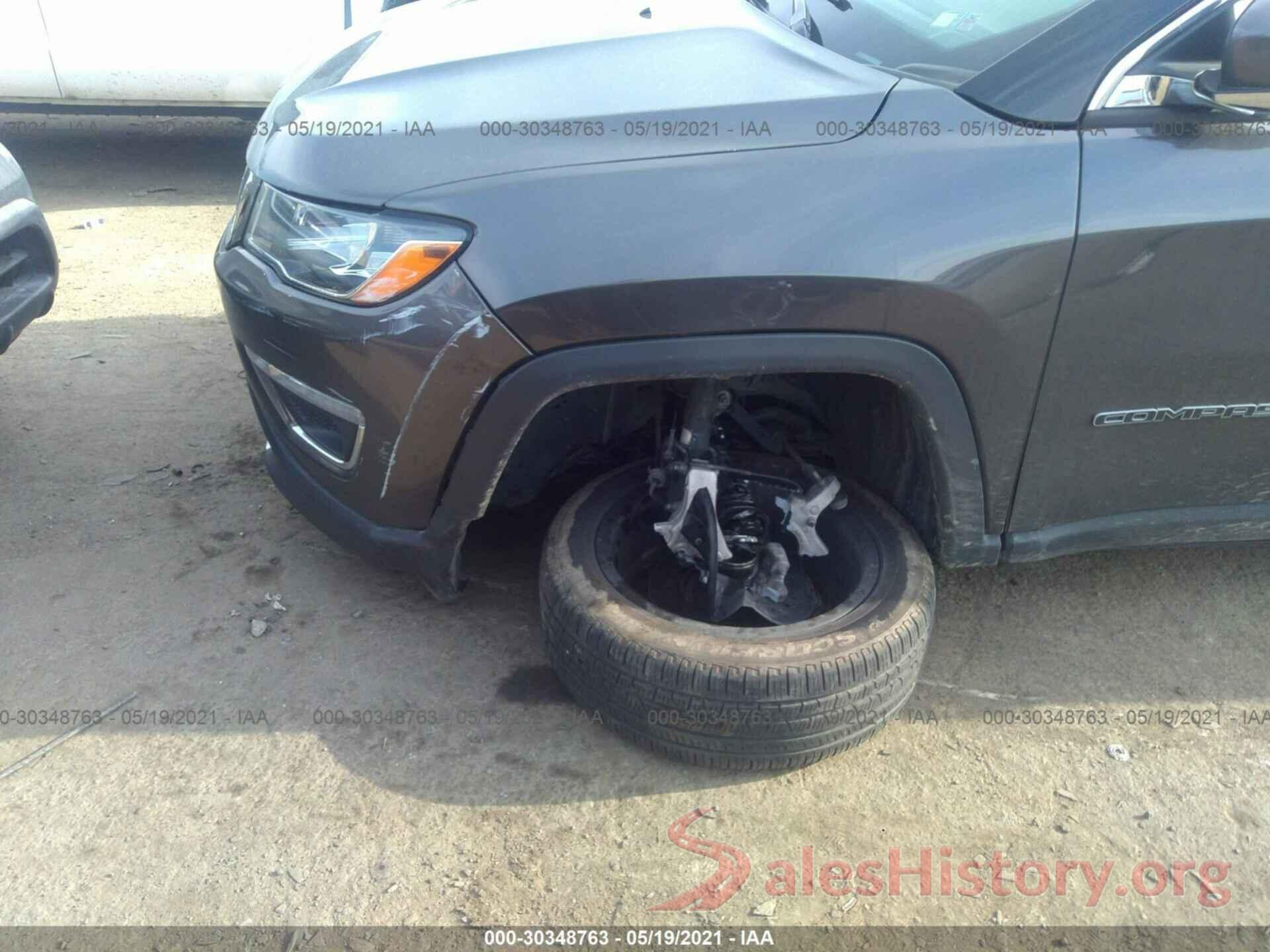 3C4NJDCB6JT222540 2018 JEEP COMPASS