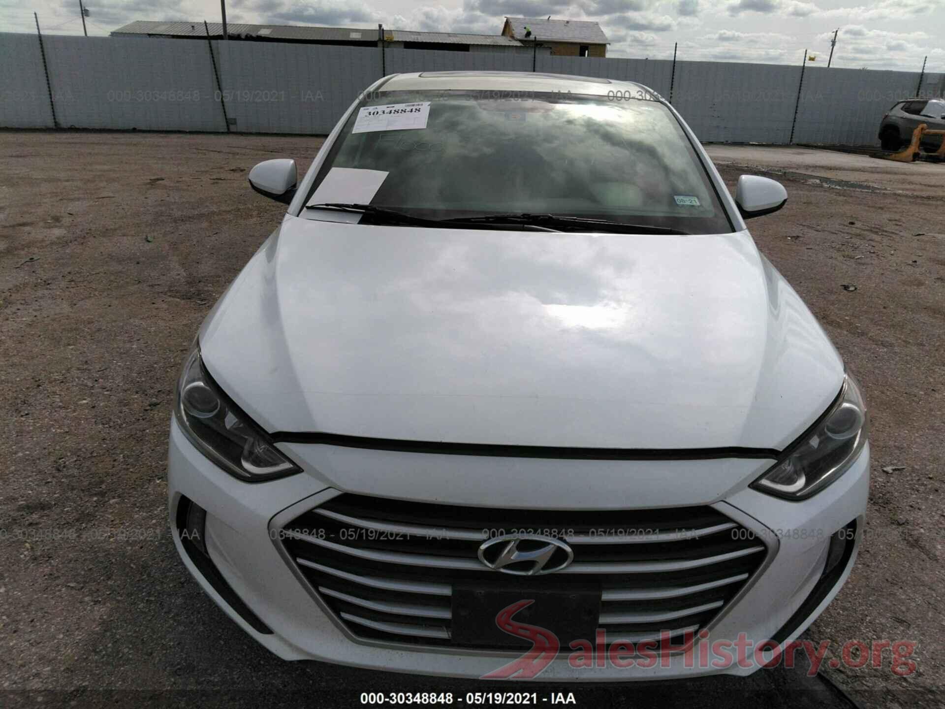 5NPD84LF9HH191918 2017 HYUNDAI ELANTRA