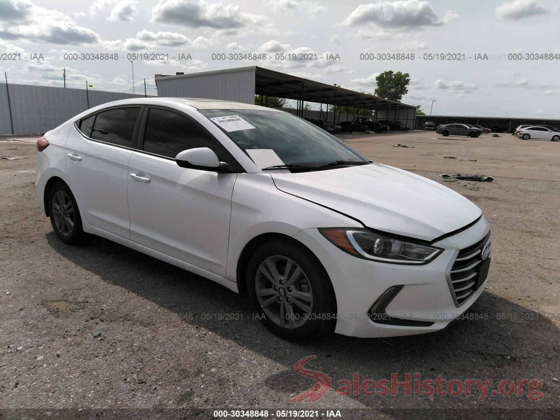 5NPD84LF9HH191918 2017 HYUNDAI ELANTRA