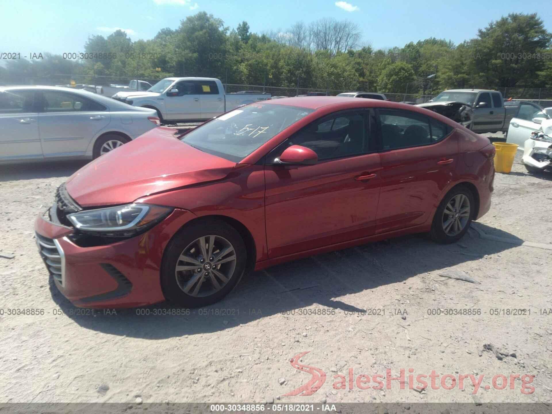 5NPD84LF6JH308179 2018 HYUNDAI ELANTRA