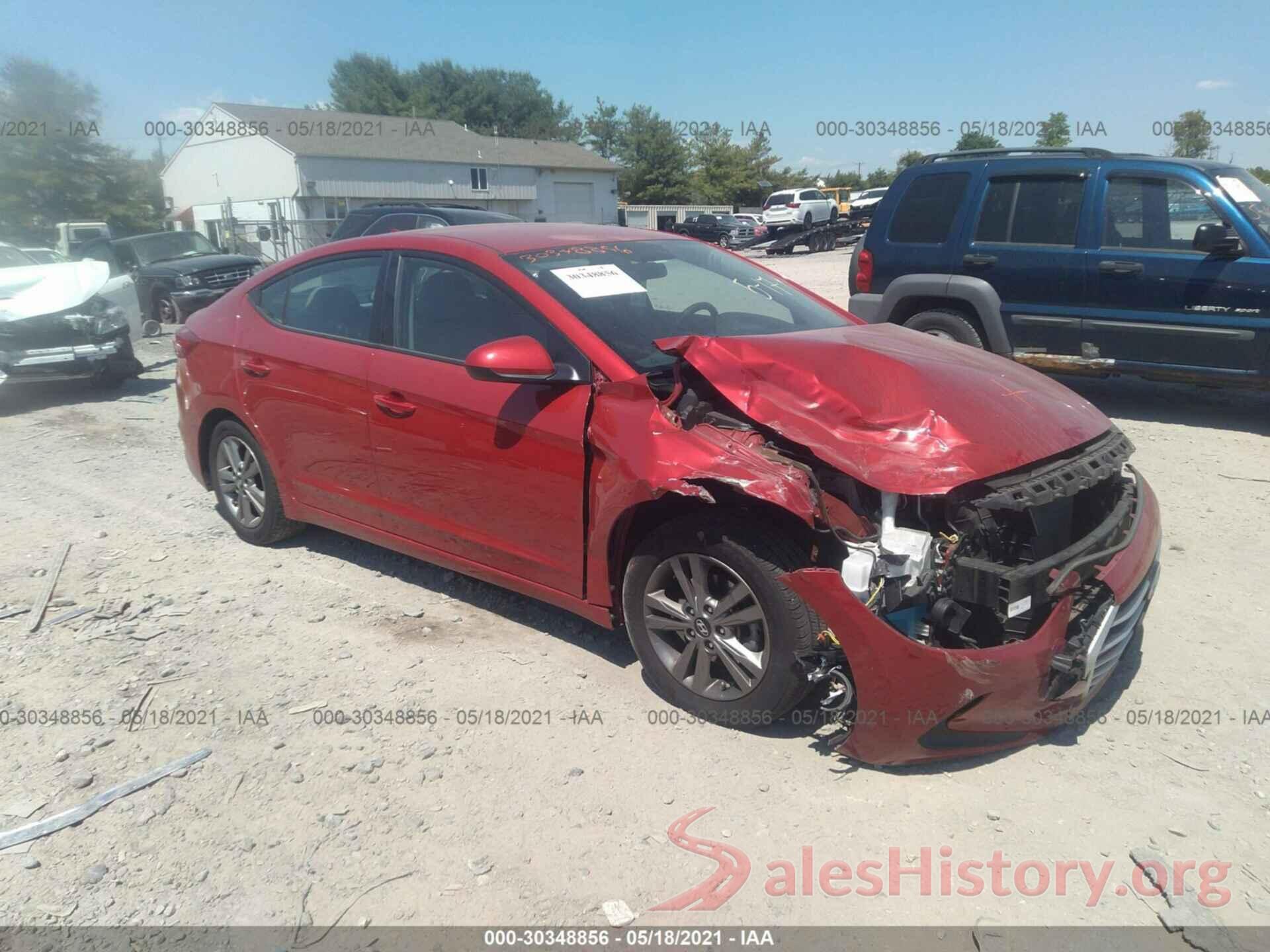 5NPD84LF6JH308179 2018 HYUNDAI ELANTRA