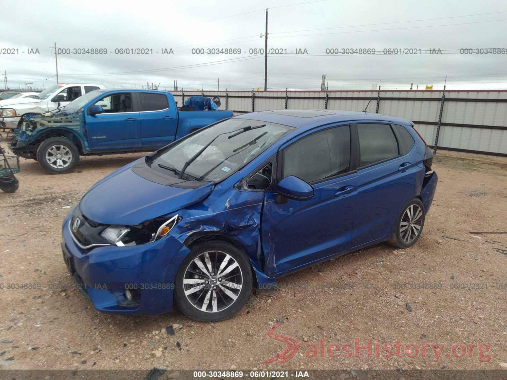 JHMGK5H79GX041797 2016 HONDA FIT