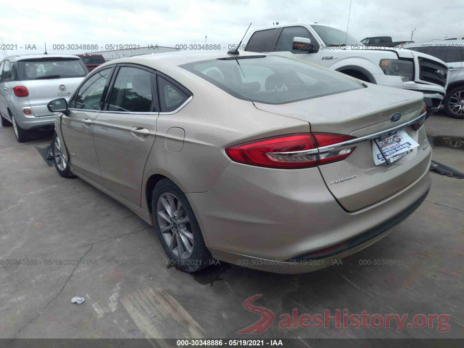 3FA6P0LU3HR385494 2017 FORD FUSION