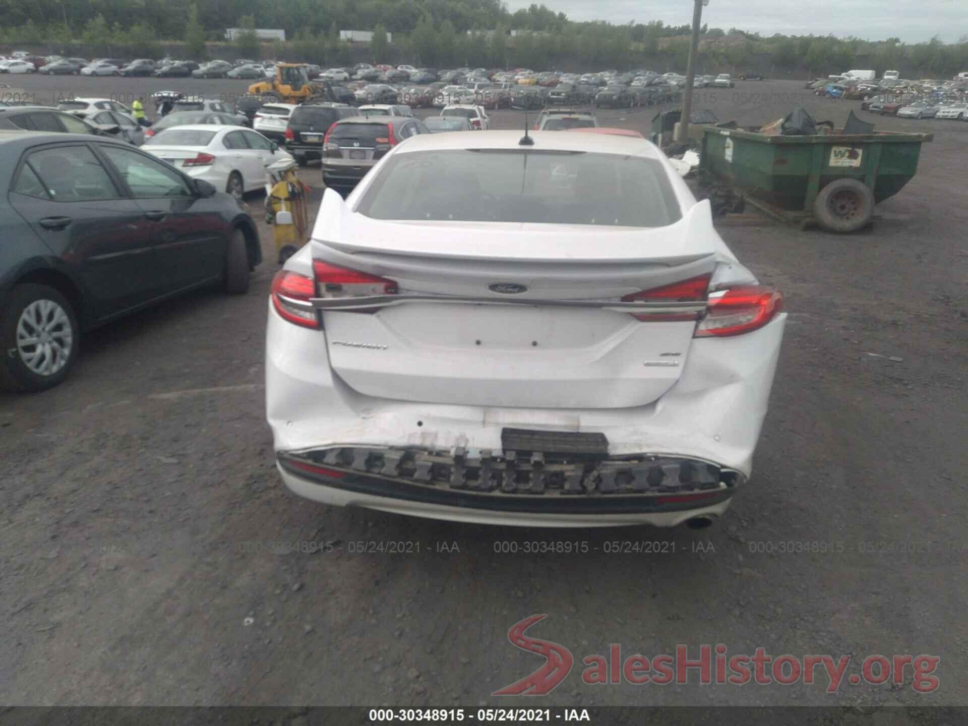 3FA6P0HD0JR164420 2018 FORD FUSION