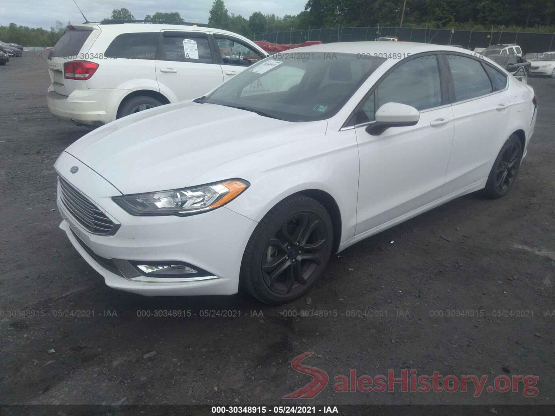 3FA6P0HD0JR164420 2018 FORD FUSION