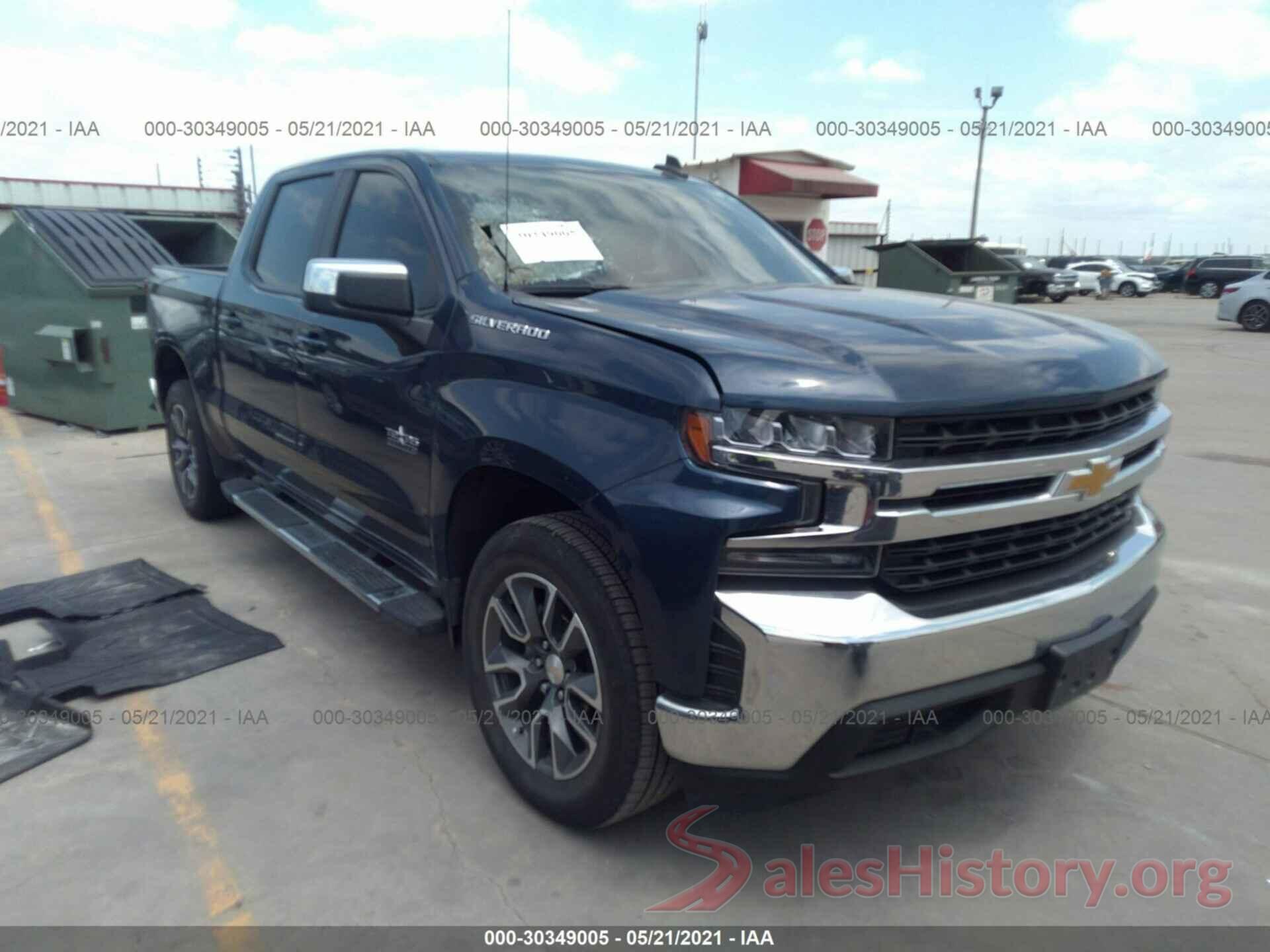 3GCPWCED8KG166663 2019 CHEVROLET SILVERADO 1500