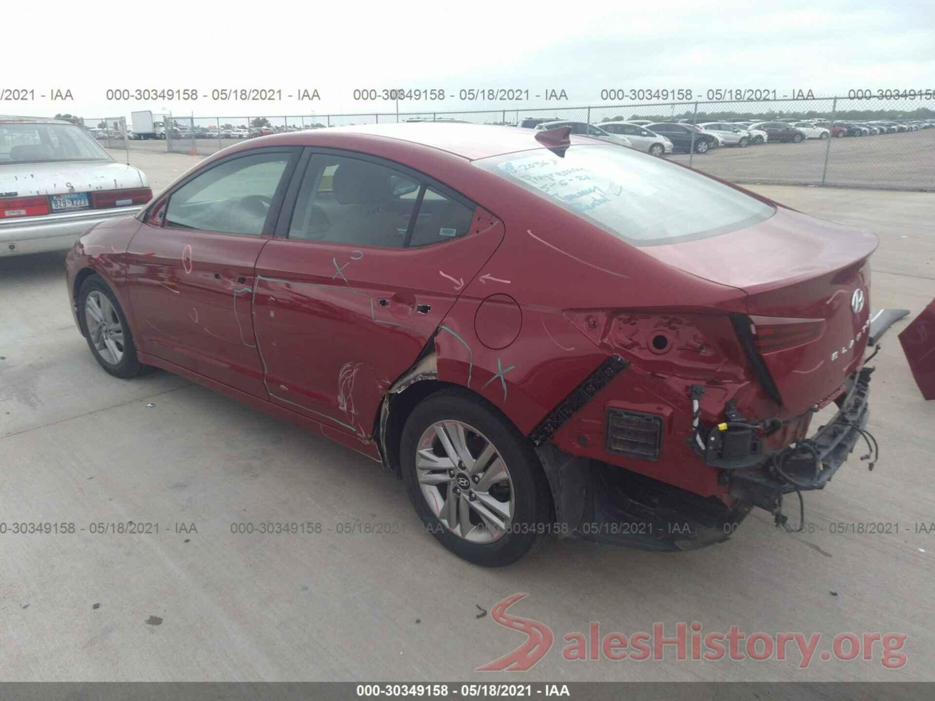 KMHD84LF7KU743411 2019 HYUNDAI ELANTRA