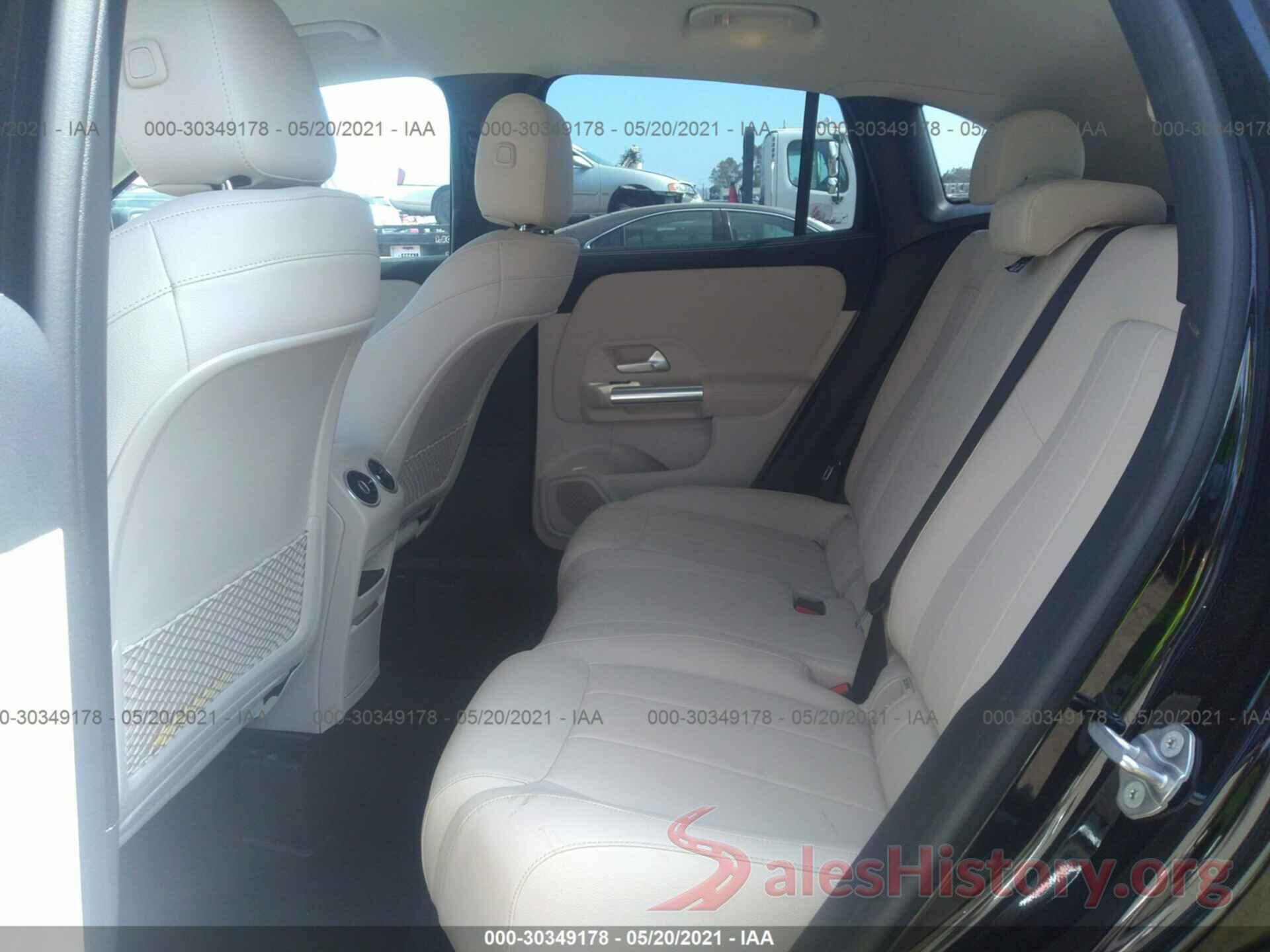 W1N4N4GB0MJ171809 2021 MERCEDES-BENZ GLA