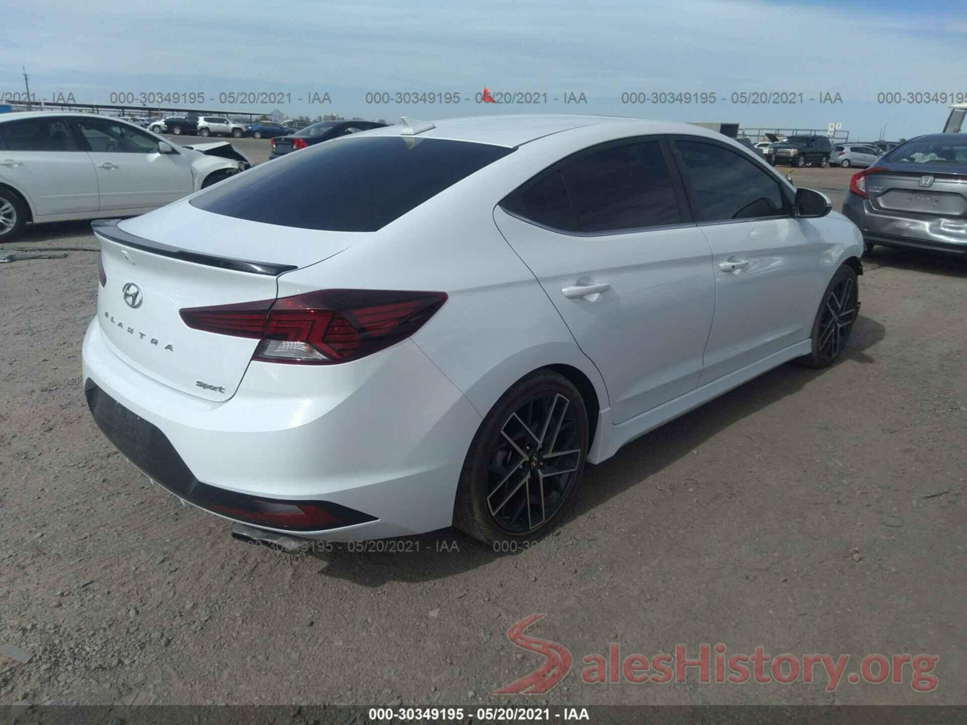 KMHD04LB2KU817693 2019 HYUNDAI ELANTRA