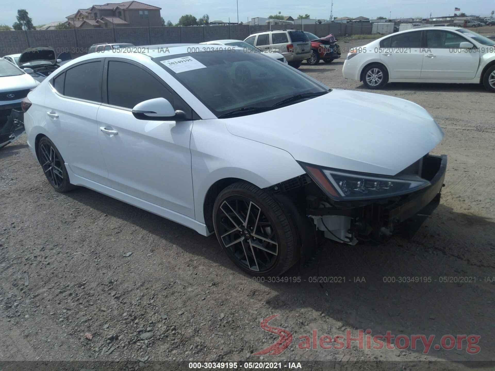 KMHD04LB2KU817693 2019 HYUNDAI ELANTRA