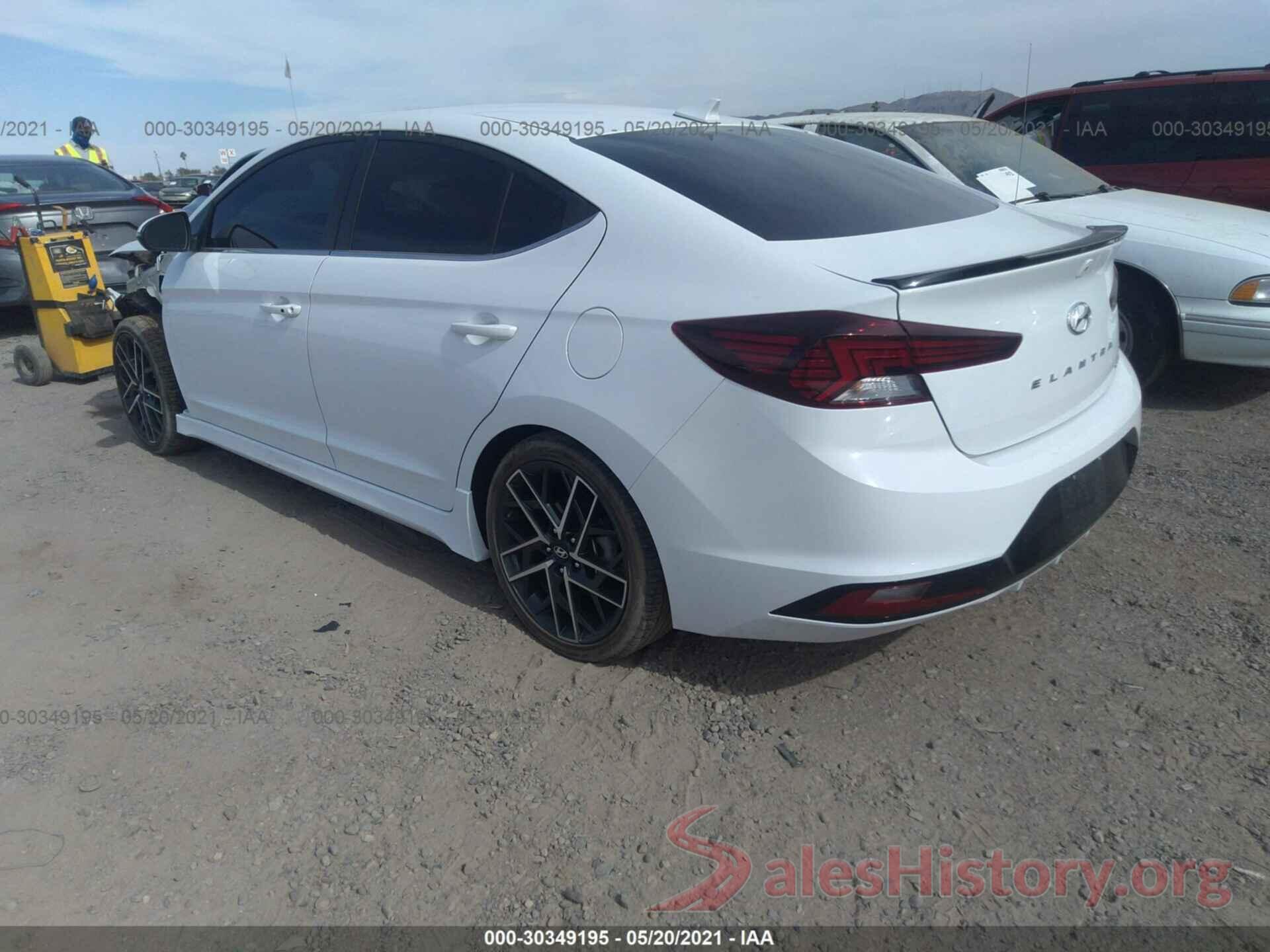 KMHD04LB2KU817693 2019 HYUNDAI ELANTRA