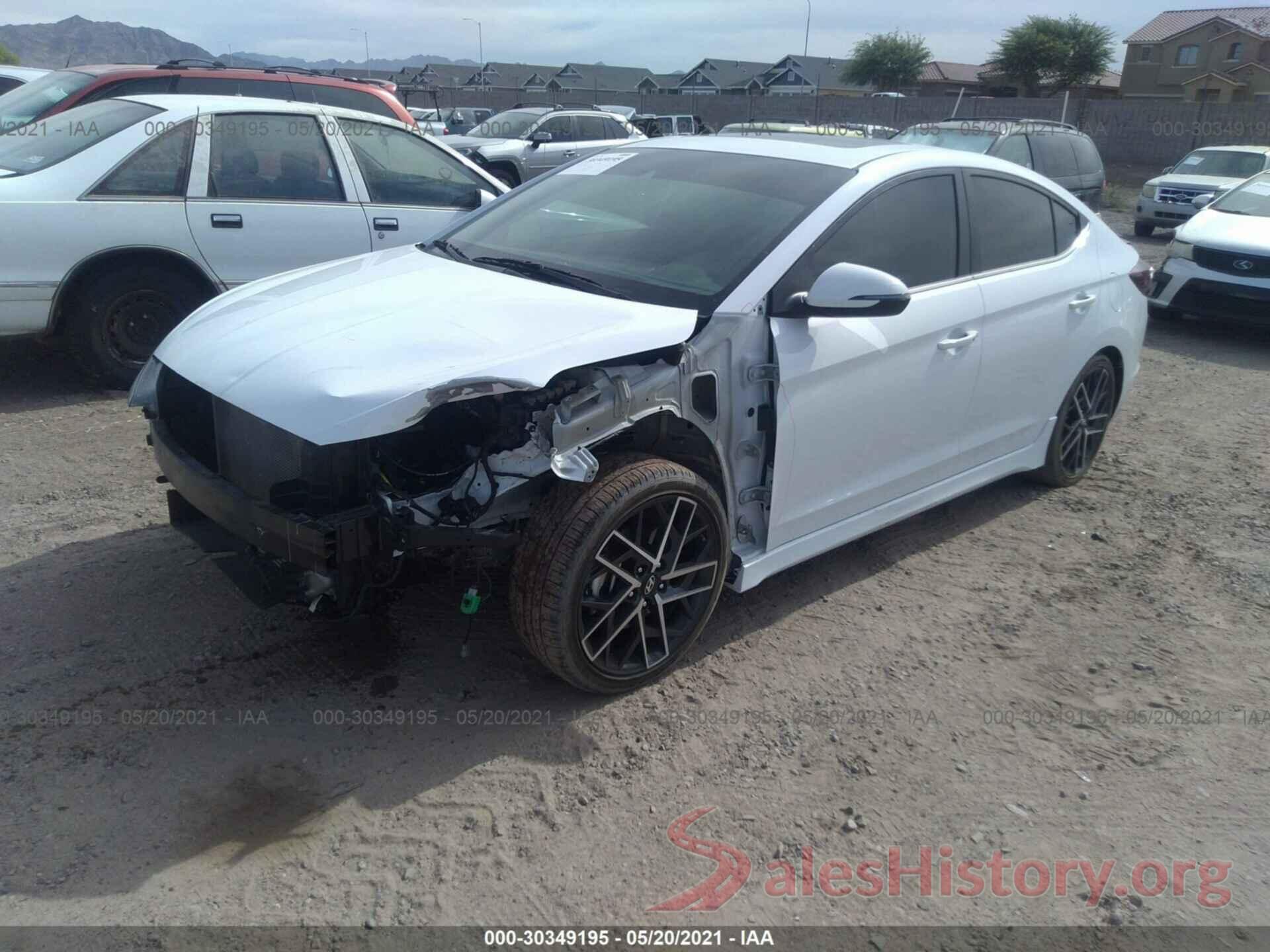 KMHD04LB2KU817693 2019 HYUNDAI ELANTRA