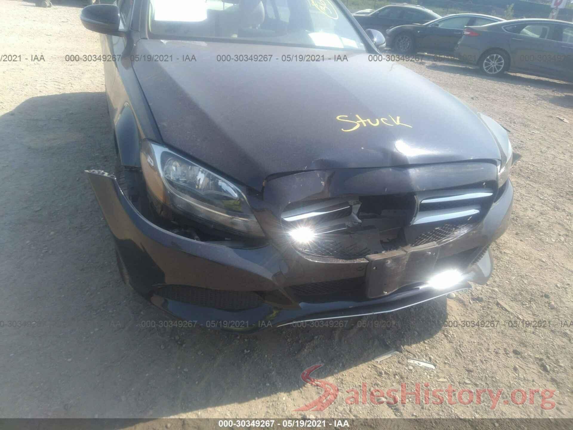 55SWF4KB2GU142407 2016 MERCEDES-BENZ C-CLASS