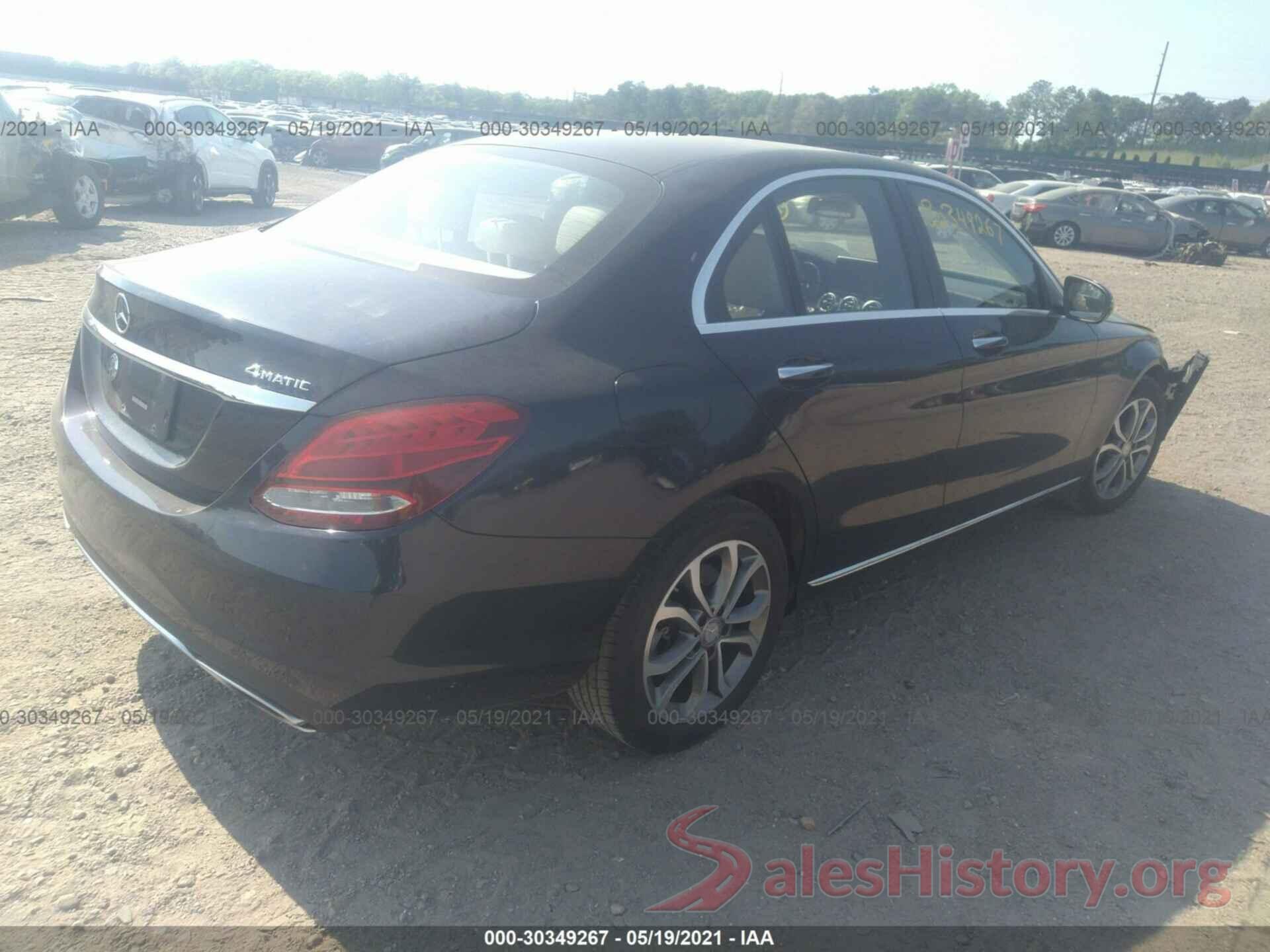 55SWF4KB2GU142407 2016 MERCEDES-BENZ C-CLASS