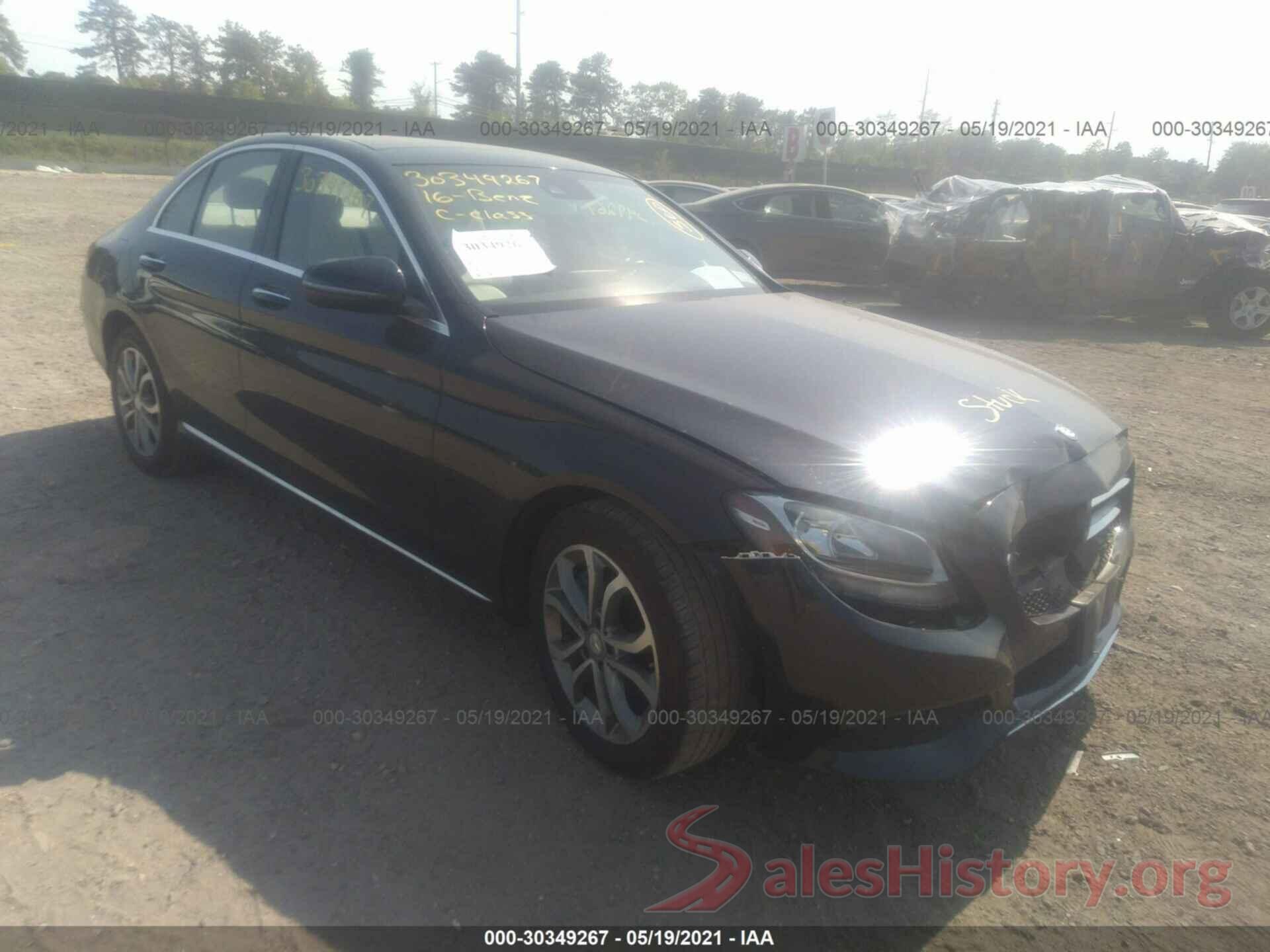 55SWF4KB2GU142407 2016 MERCEDES-BENZ C-CLASS