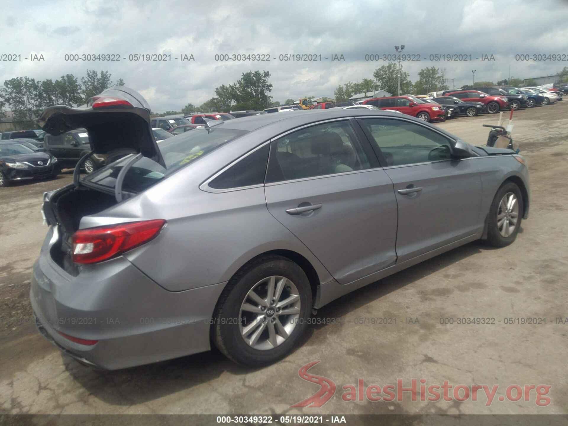 5NPE24AF5GH424569 2016 HYUNDAI SONATA