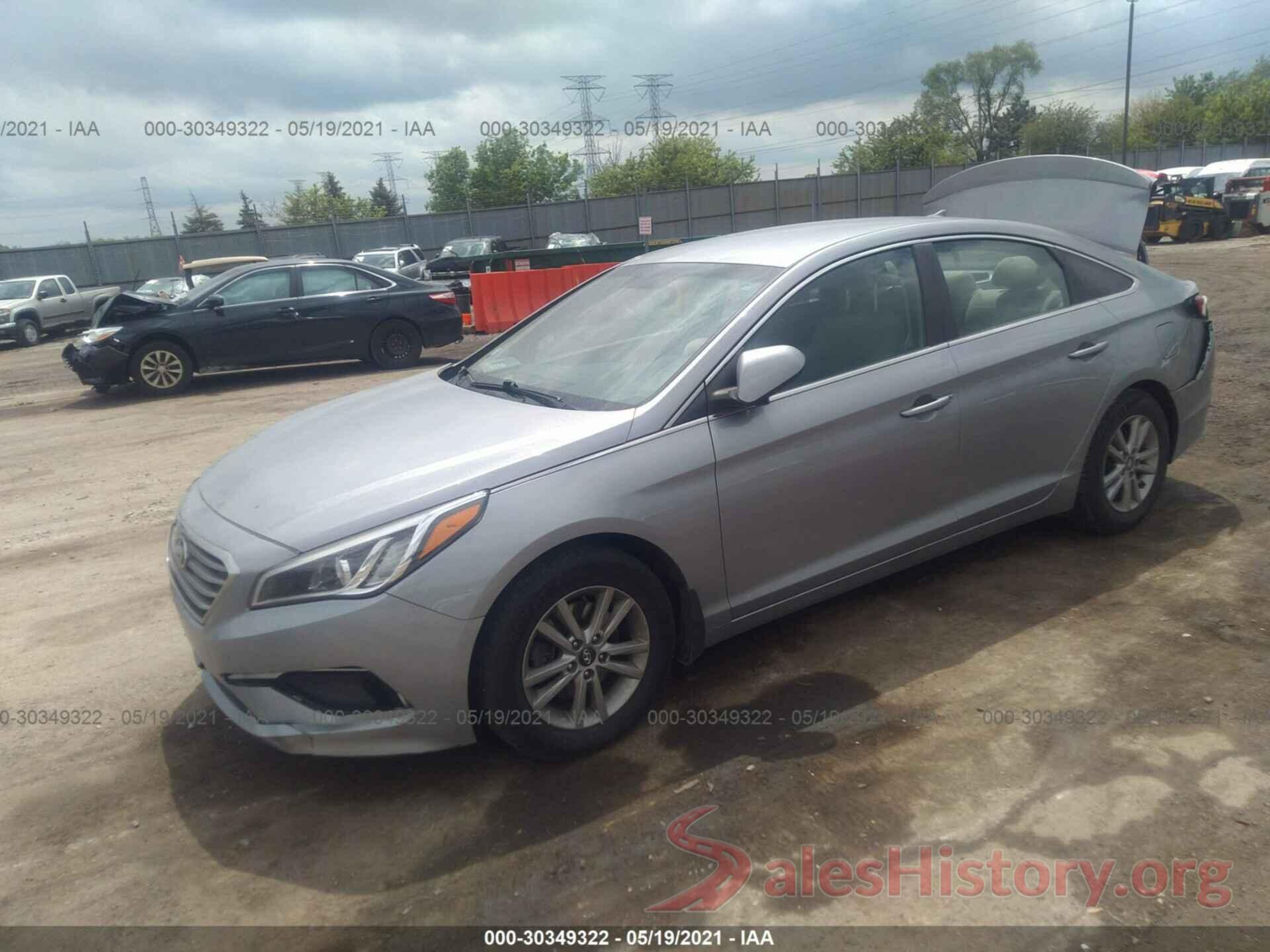 5NPE24AF5GH424569 2016 HYUNDAI SONATA