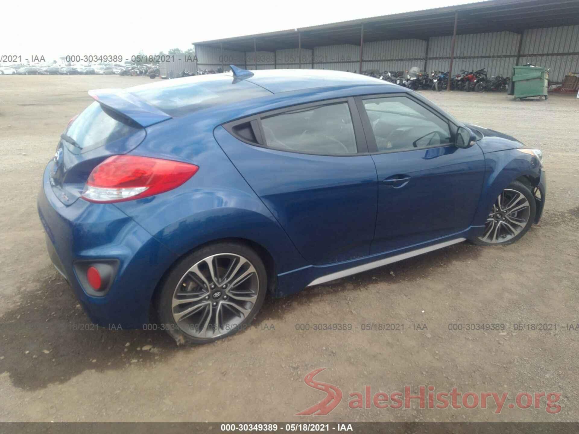 KMHTC6AE6GU293905 2016 HYUNDAI VELOSTER