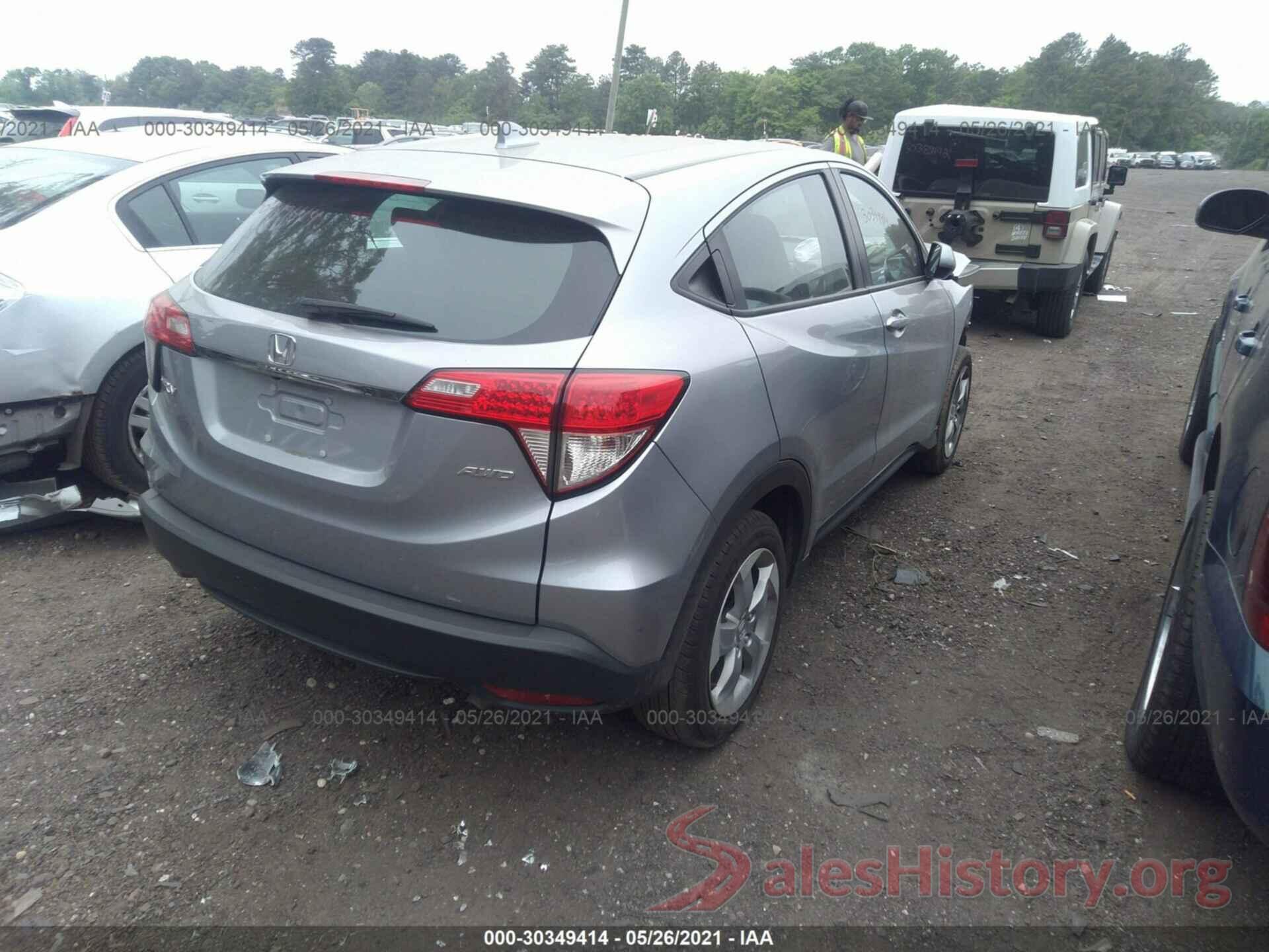 3CZRU6H36KG724278 2019 HONDA HR-V