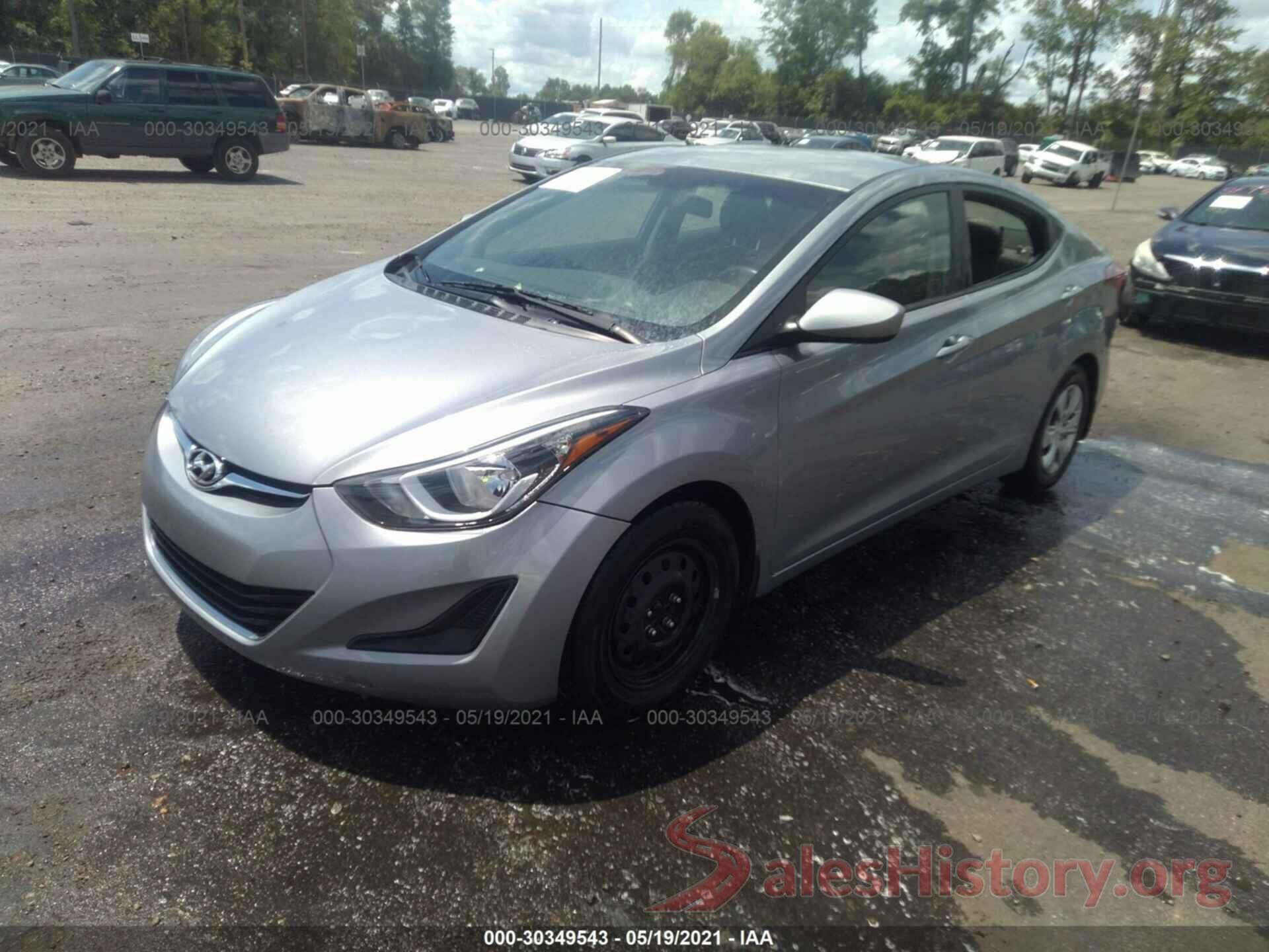 5NPDH4AE0GH770059 2016 HYUNDAI ELANTRA