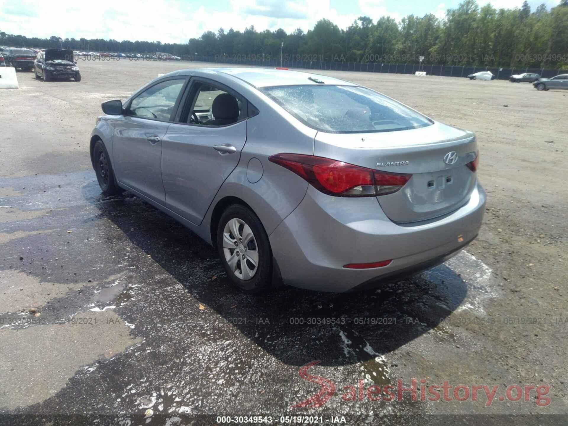 5NPDH4AE0GH770059 2016 HYUNDAI ELANTRA