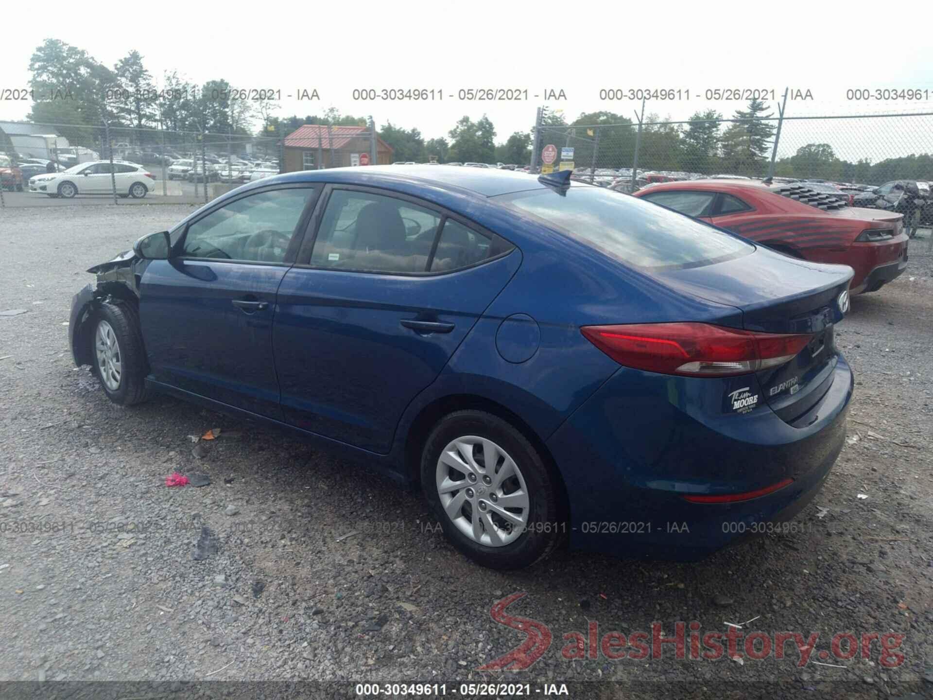 5NPD74LF9HH100763 2017 HYUNDAI ELANTRA