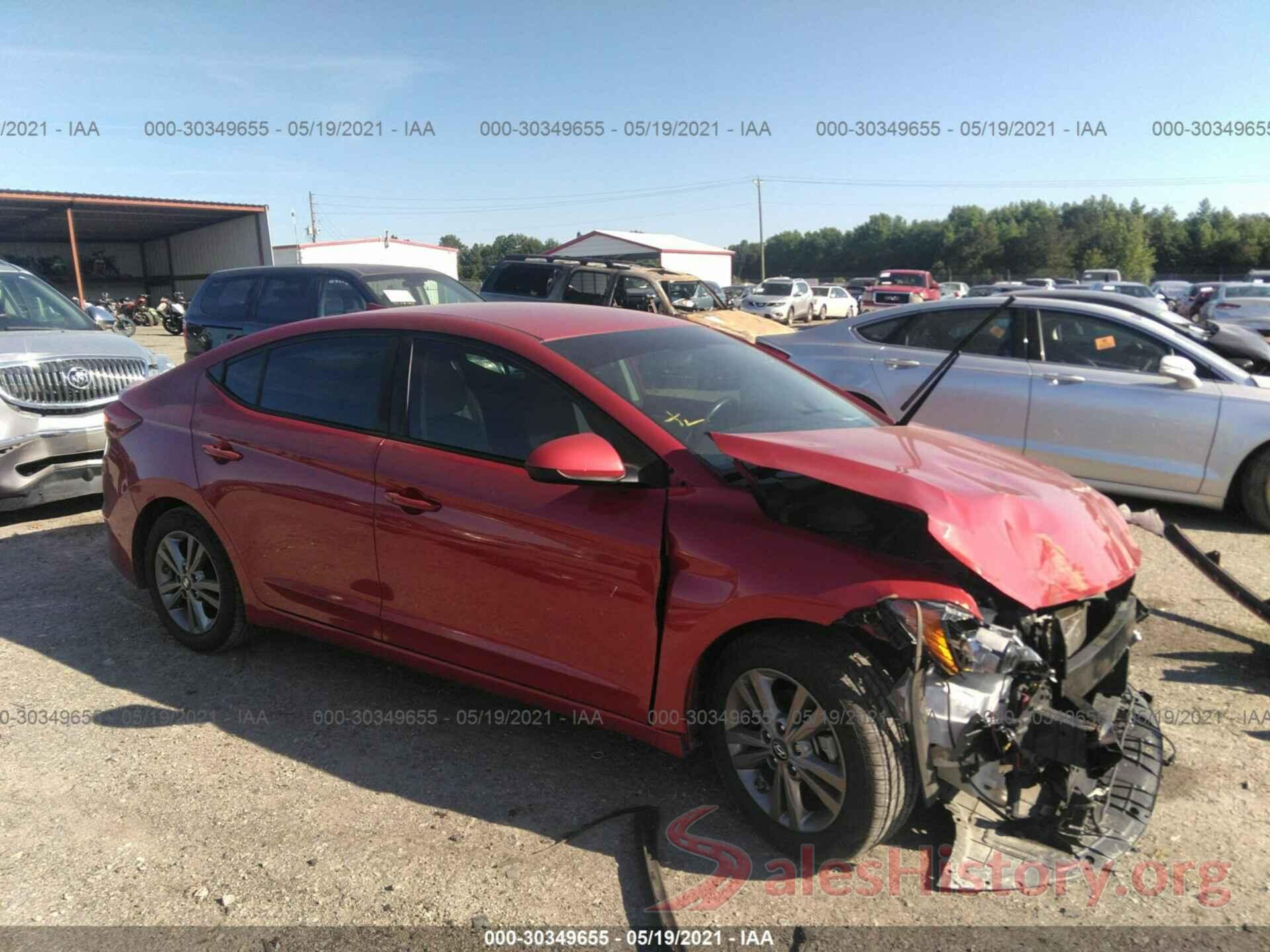 5NPD84LF6HH016204 2017 HYUNDAI ELANTRA