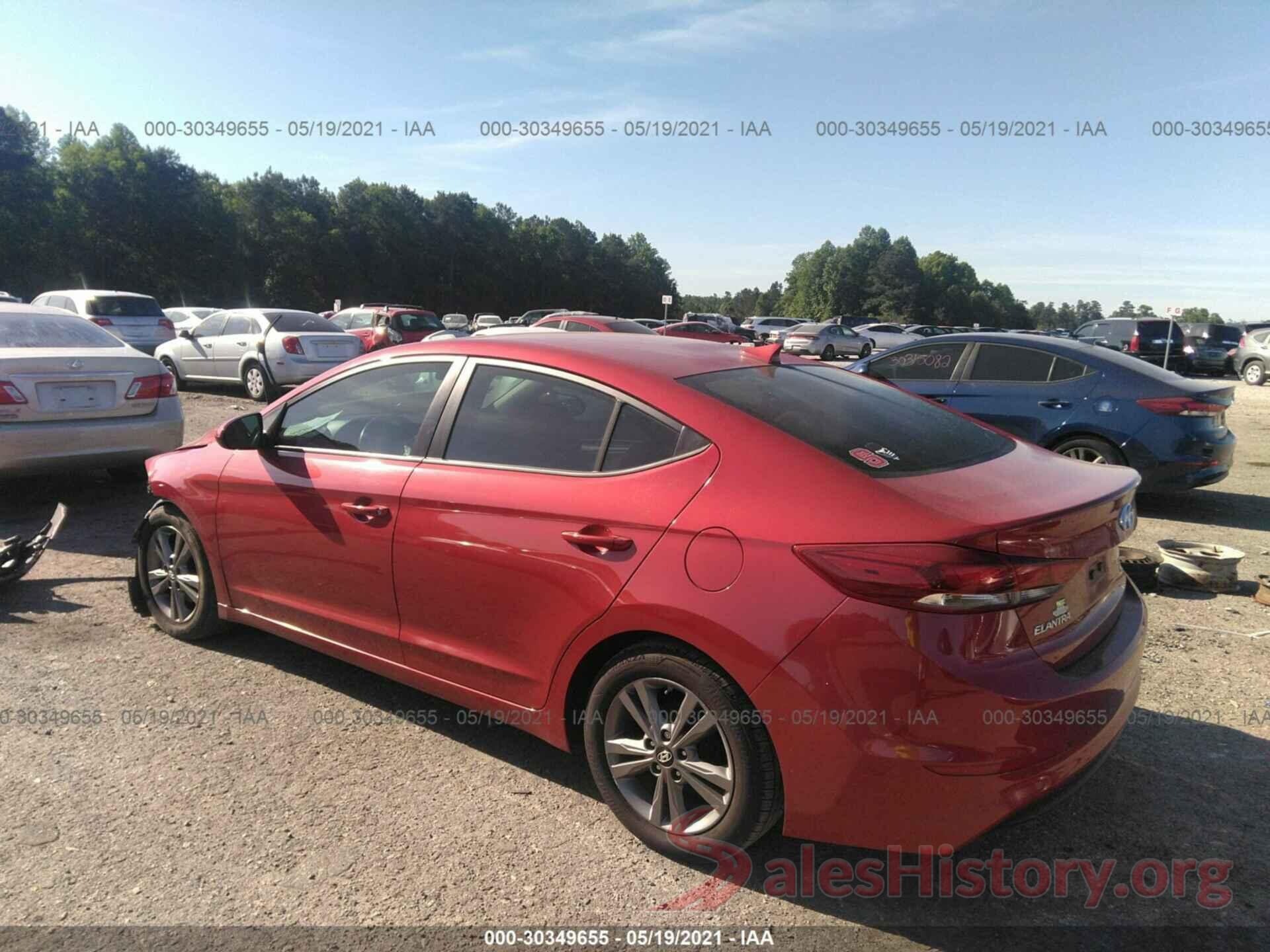 5NPD84LF6HH016204 2017 HYUNDAI ELANTRA