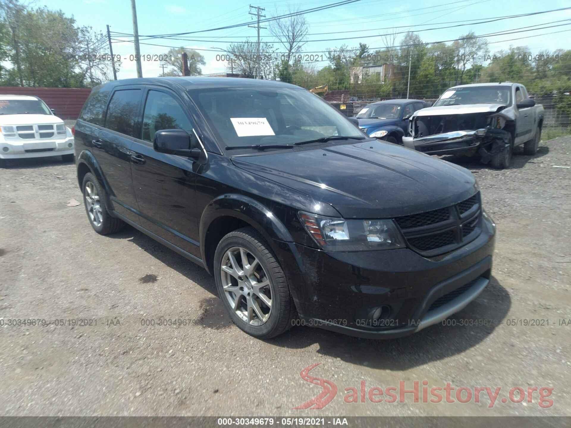 3C4PDDEGXHT608719 2017 DODGE JOURNEY