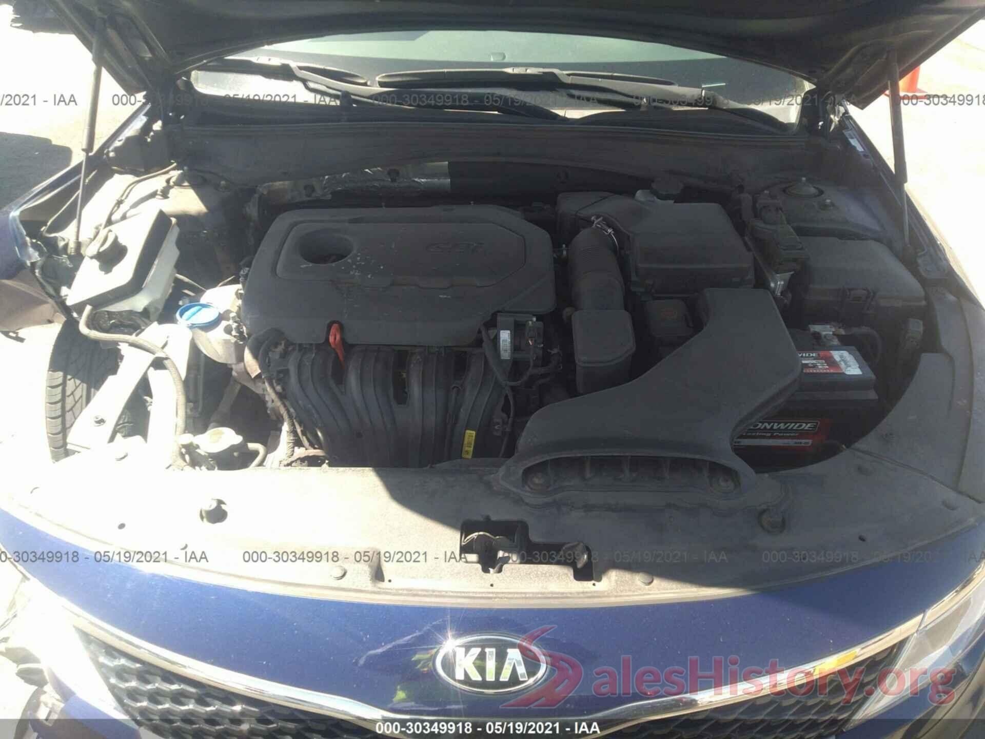 5XXGT4L35GG082951 2016 KIA OPTIMA