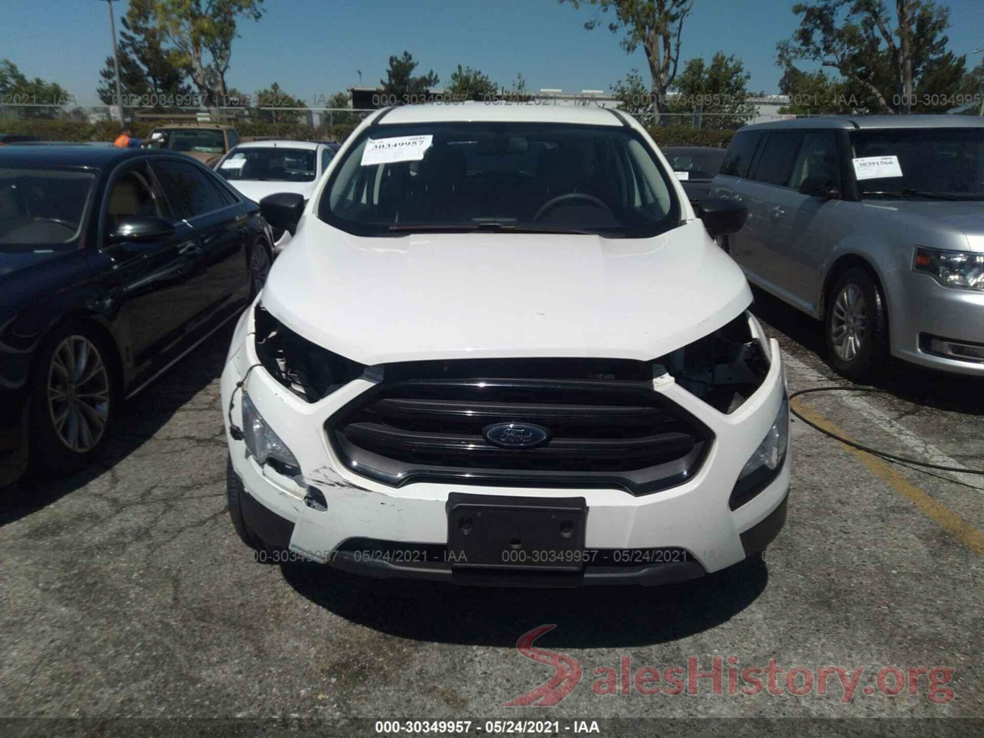 MAJ3P1REXJC193079 2018 FORD ECOSPORT