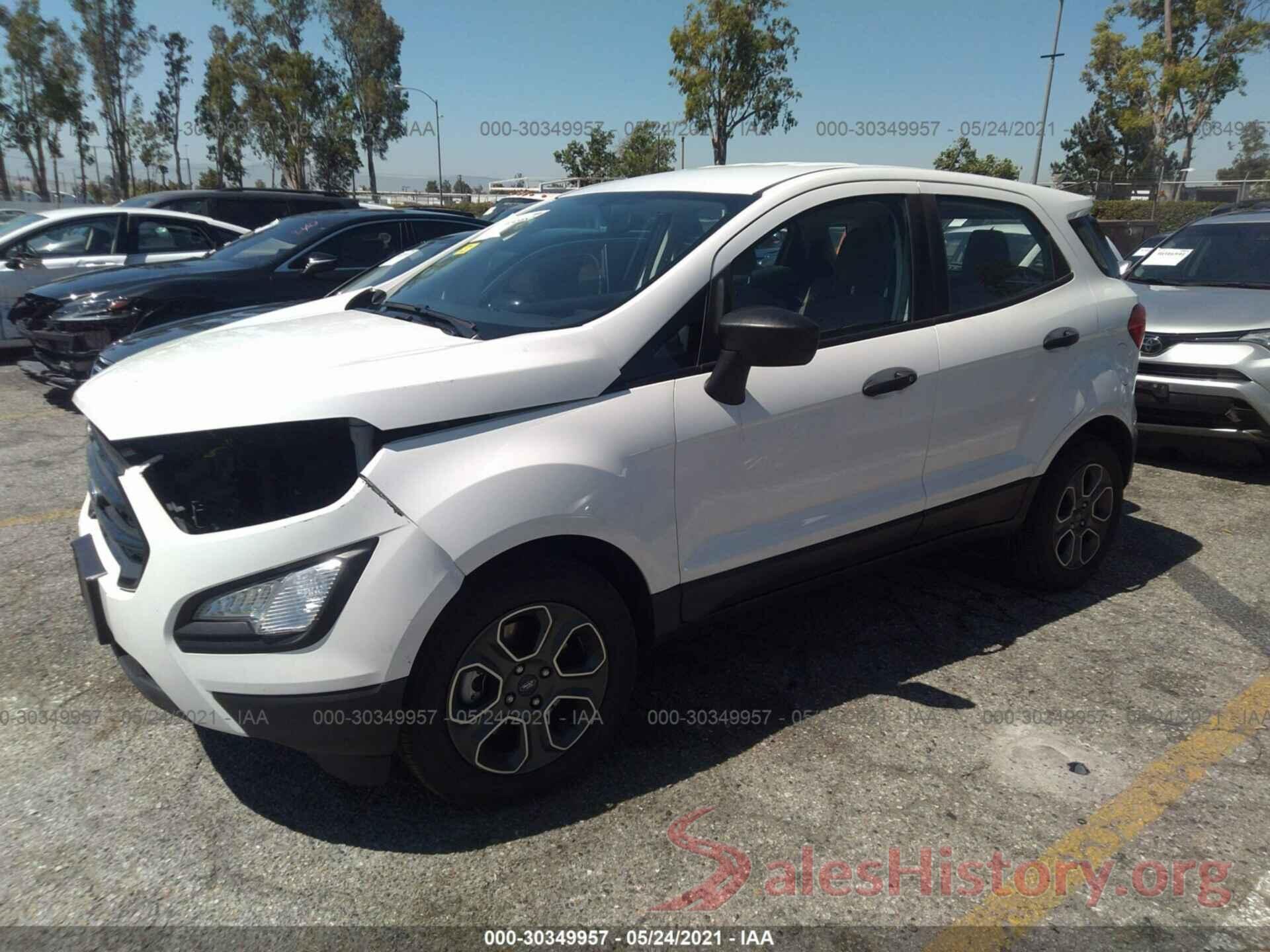 MAJ3P1REXJC193079 2018 FORD ECOSPORT