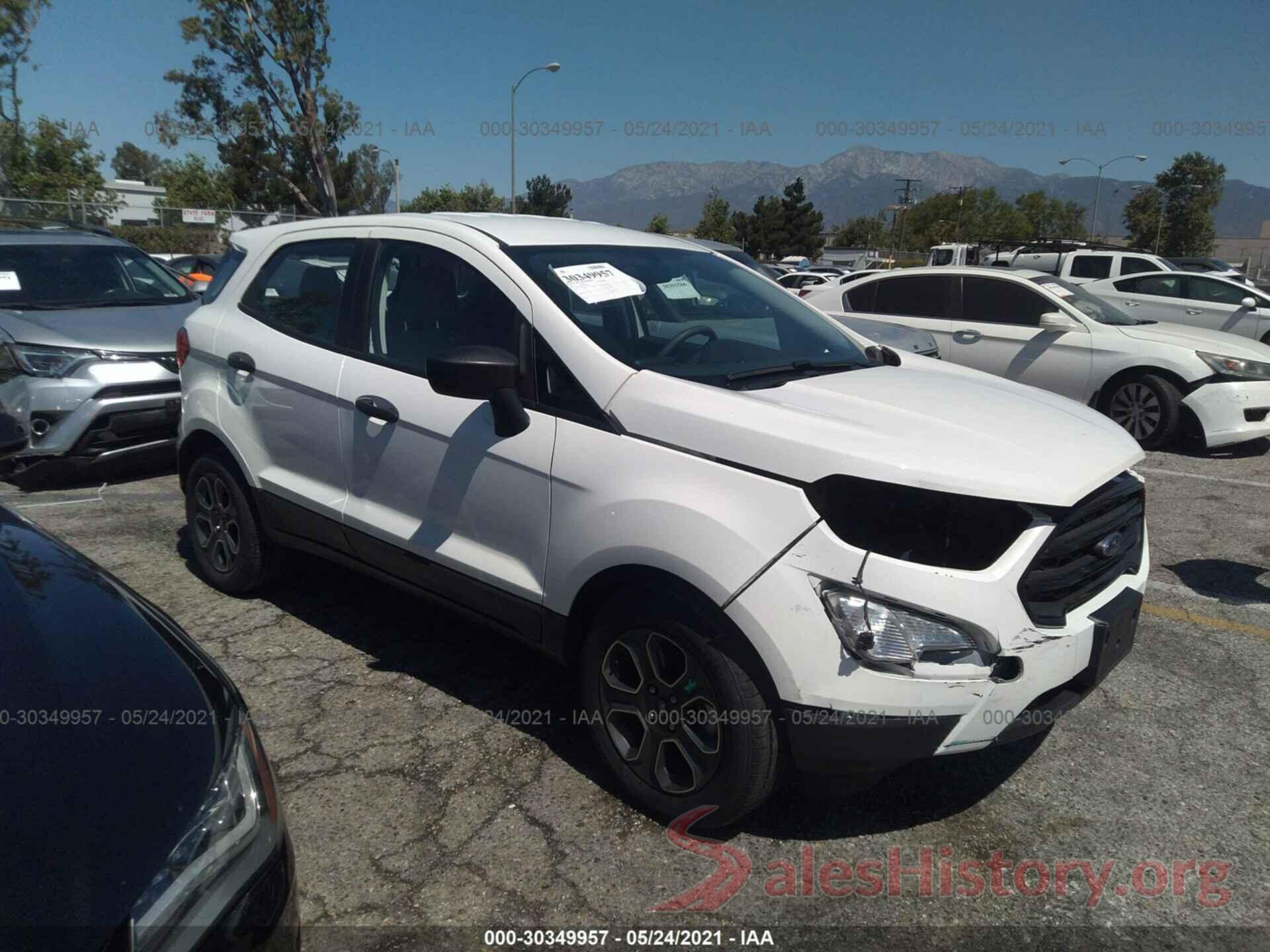 MAJ3P1REXJC193079 2018 FORD ECOSPORT