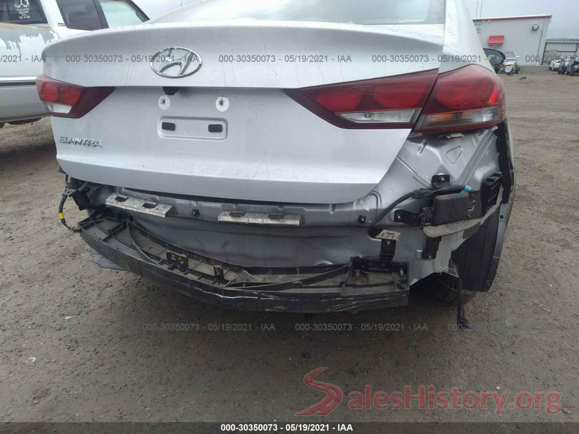 5NPD84LF8JH310595 2018 HYUNDAI ELANTRA