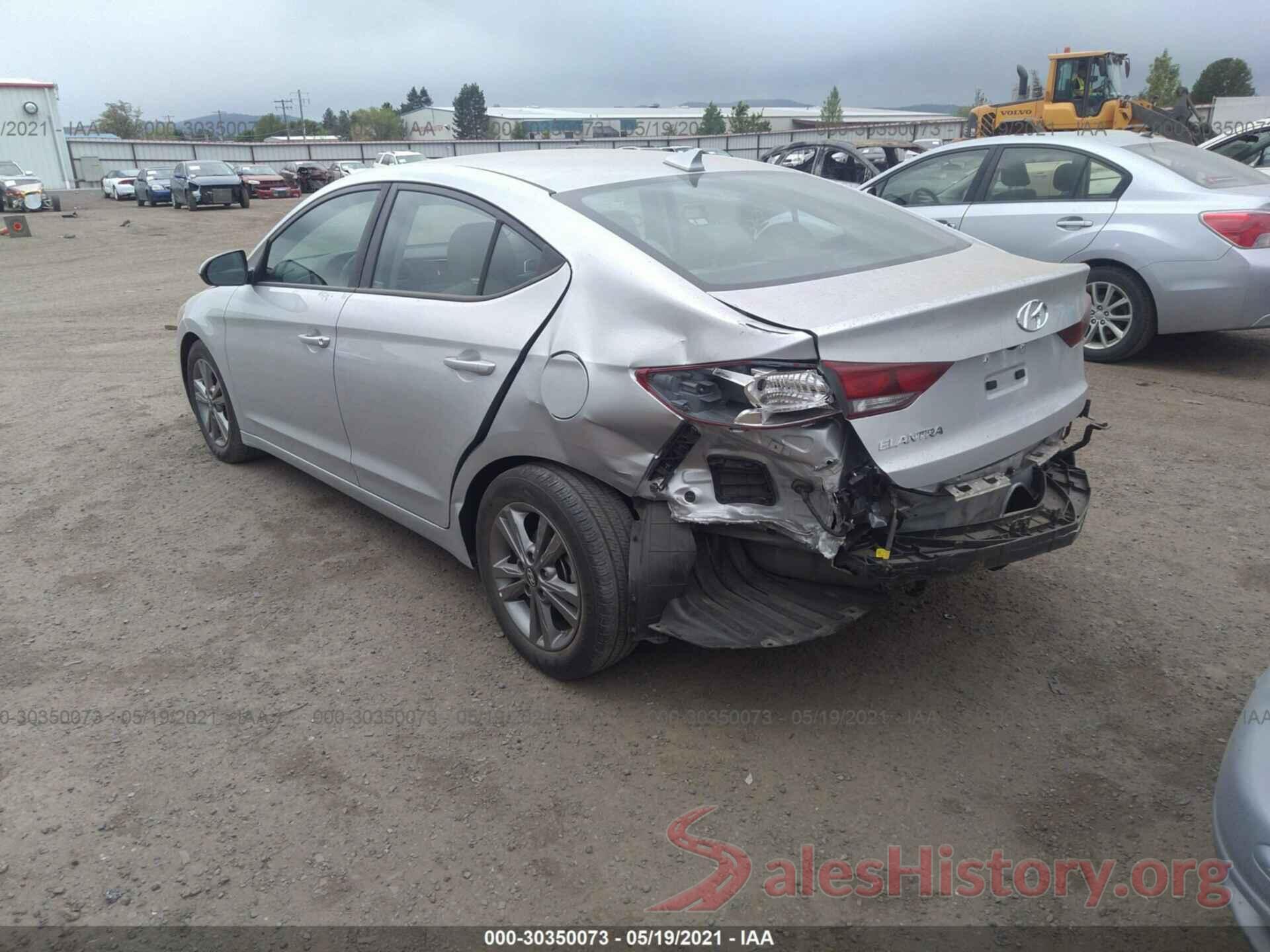 5NPD84LF8JH310595 2018 HYUNDAI ELANTRA