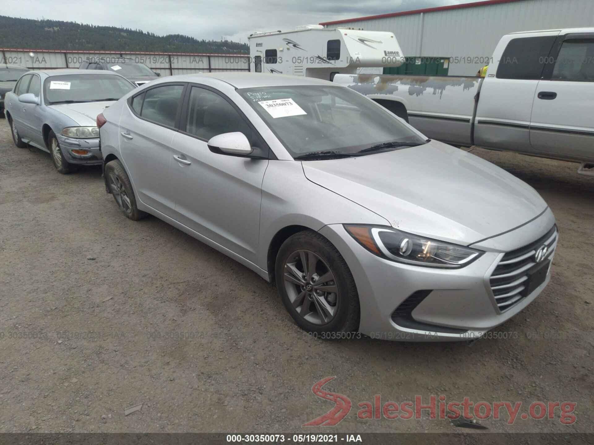 5NPD84LF8JH310595 2018 HYUNDAI ELANTRA