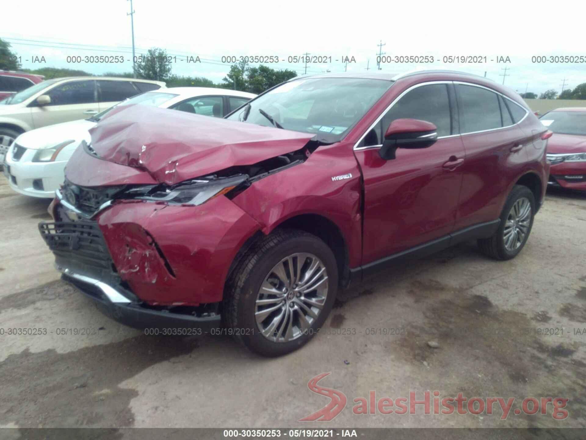 JTEAAAAH1MJ016960 2021 TOYOTA VENZA