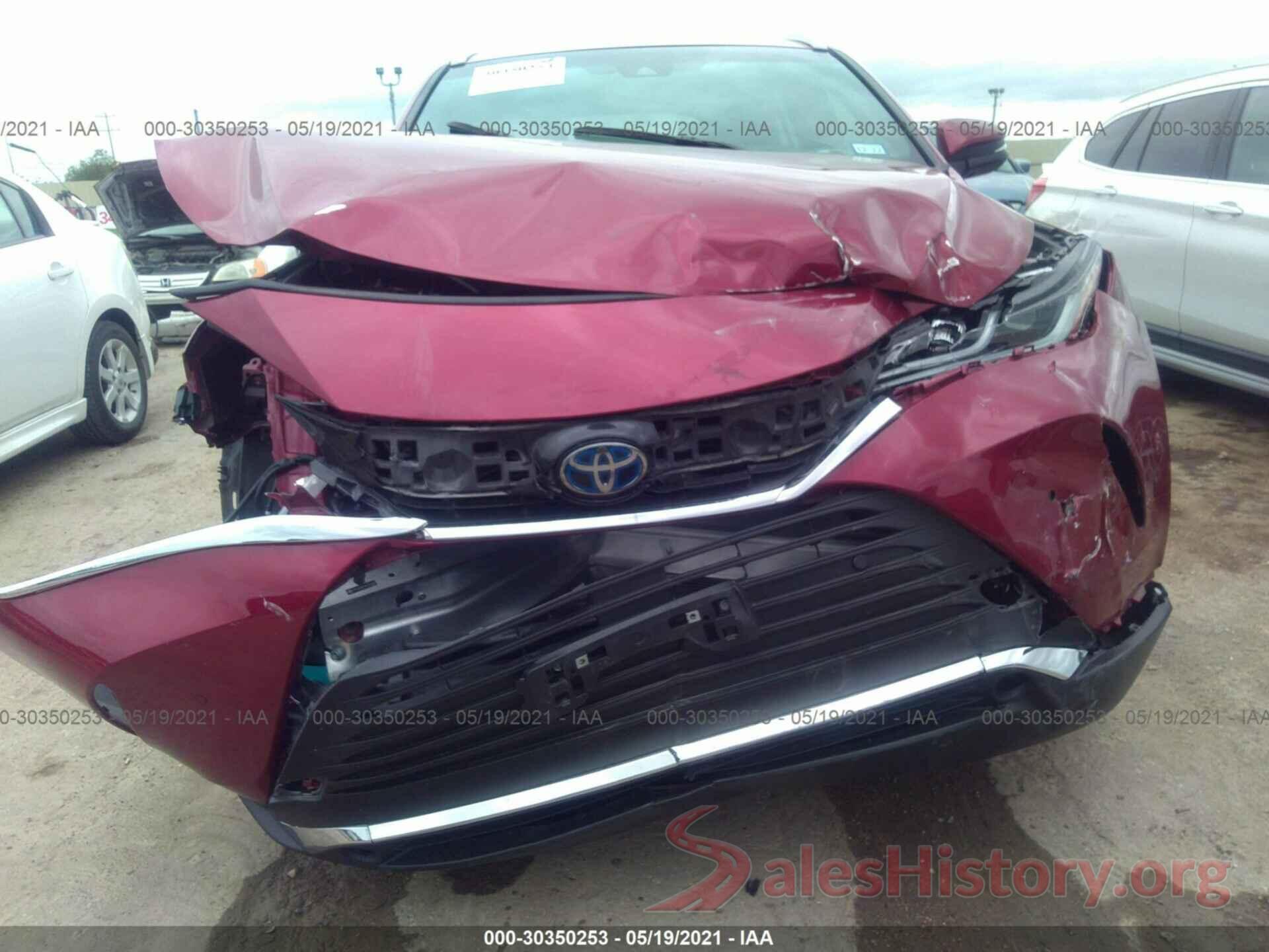 JTEAAAAH1MJ016960 2021 TOYOTA VENZA