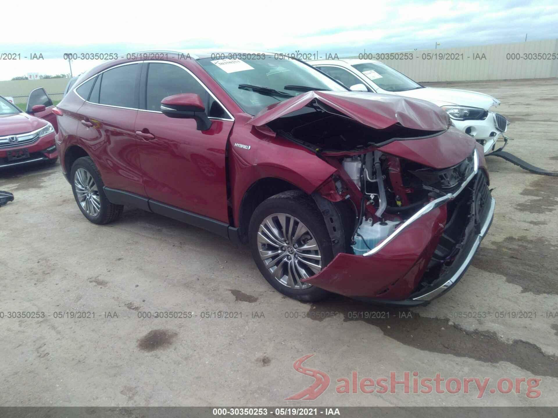 JTEAAAAH1MJ016960 2021 TOYOTA VENZA