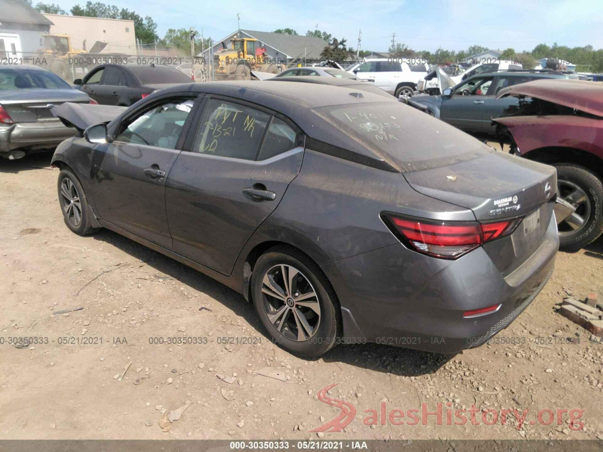 3N1AB8CV1LY290153 2020 NISSAN SENTRA