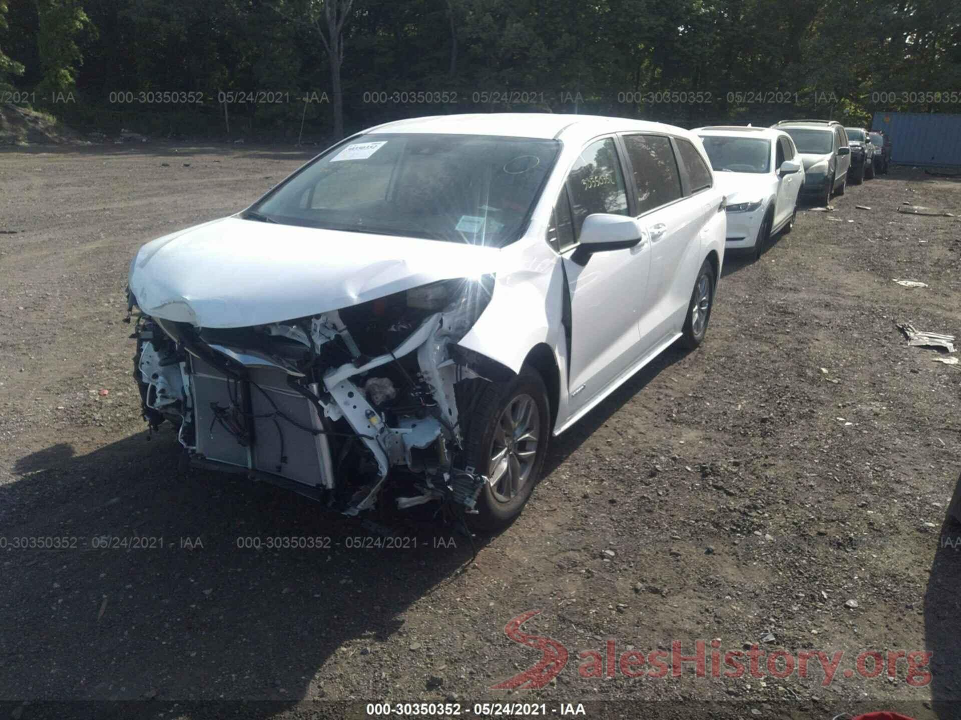 5TDKSKFC7MS013685 2021 TOYOTA SIENNA