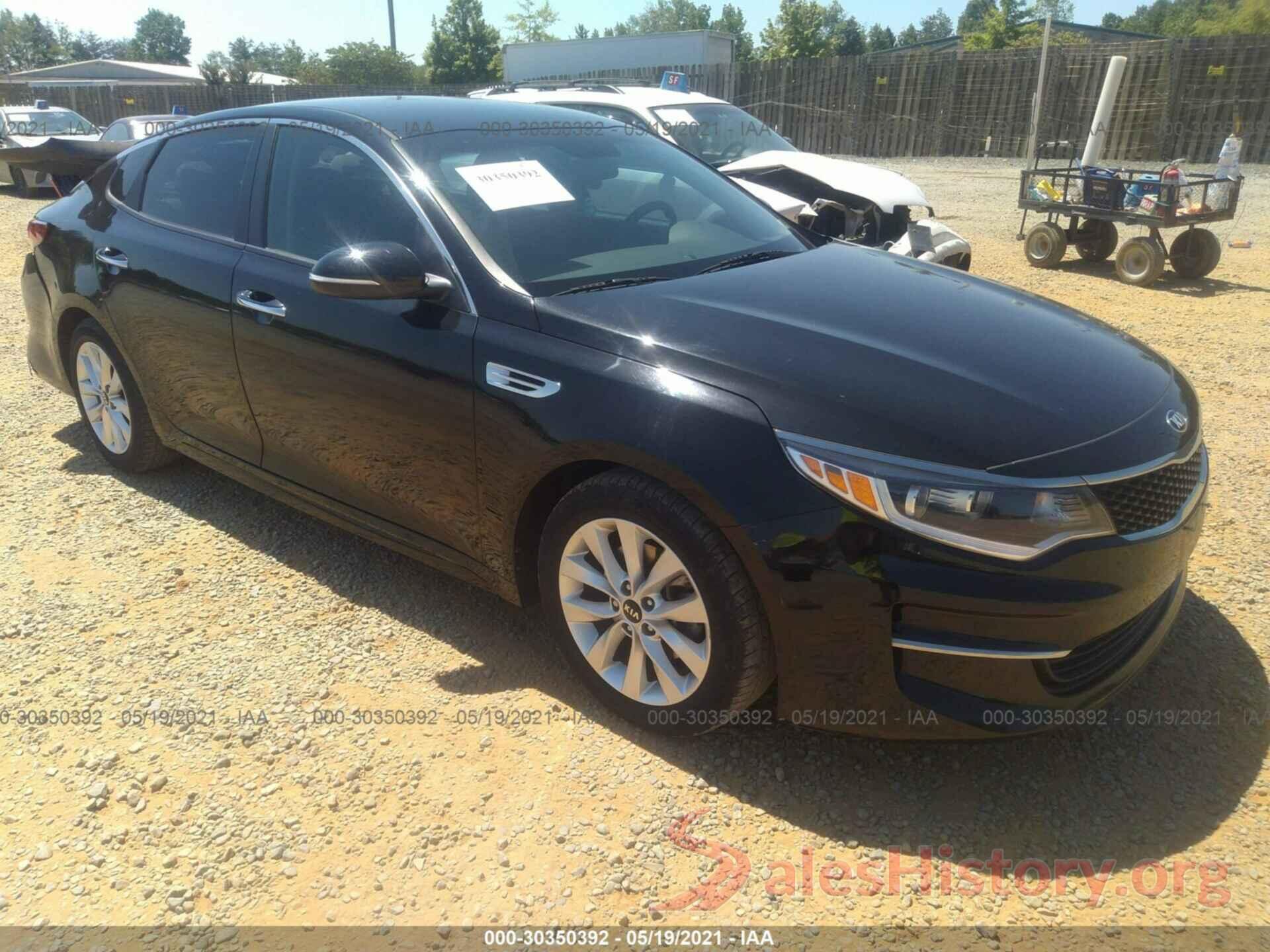 5XXGT4L3XGG060900 2016 KIA OPTIMA