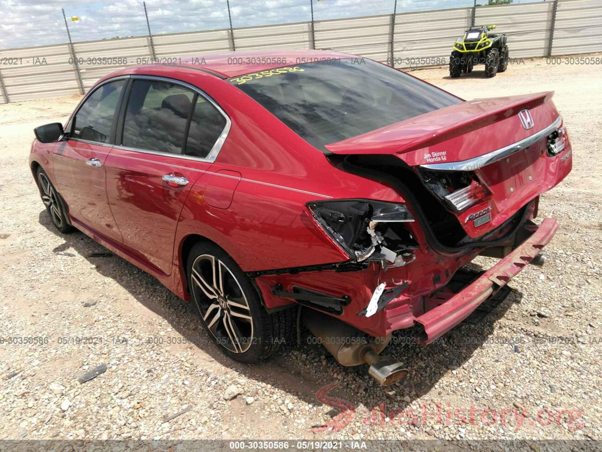 1HGCR2F52HA279430 2017 HONDA ACCORD SEDAN