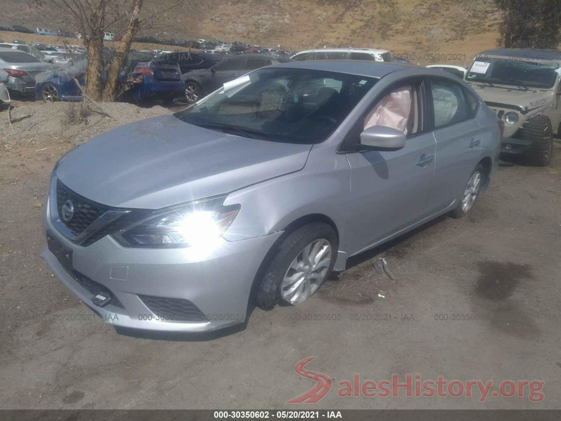 3N1AB7AP5KY272476 2019 NISSAN SENTRA