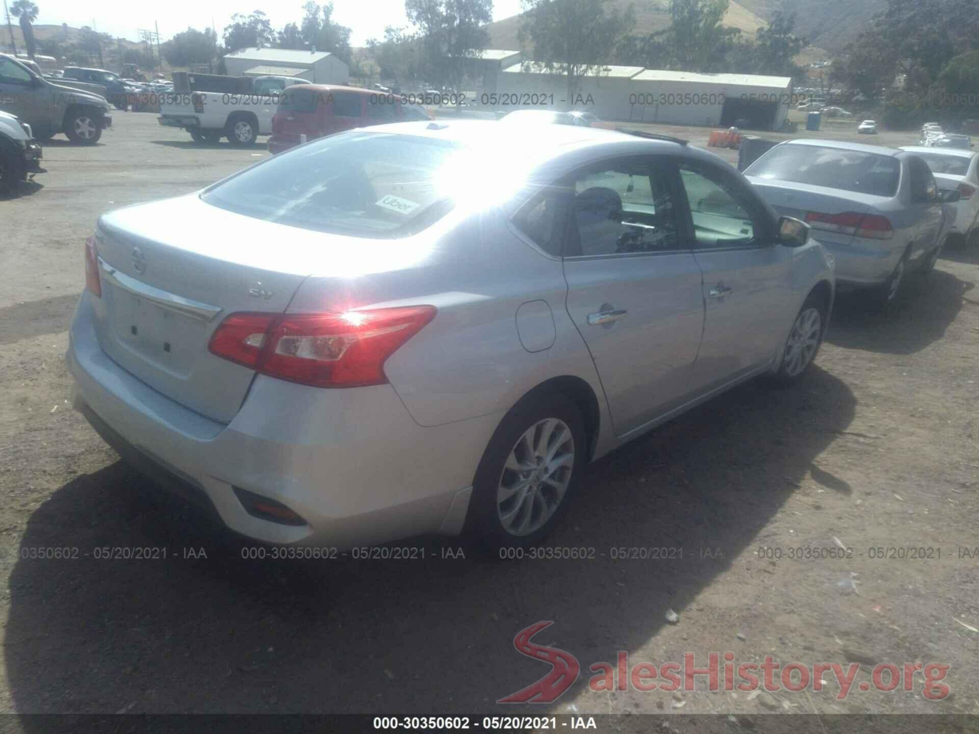 3N1AB7AP5KY272476 2019 NISSAN SENTRA