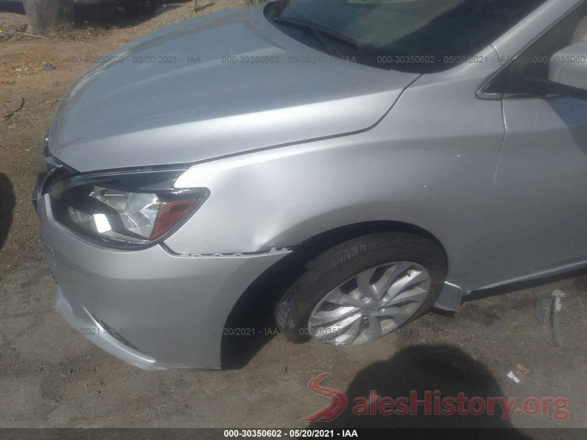 3N1AB7AP5KY272476 2019 NISSAN SENTRA