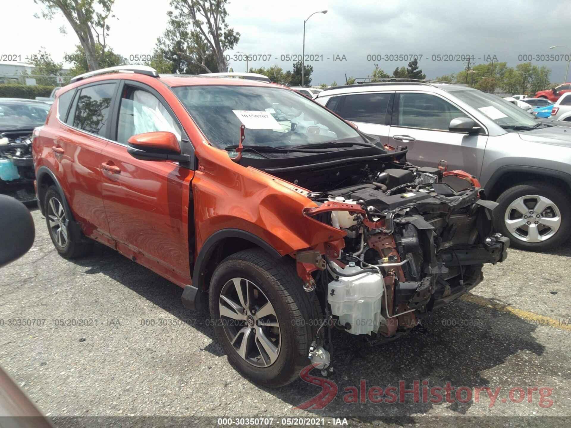 2T3WFREV2GW235247 2016 TOYOTA RAV4