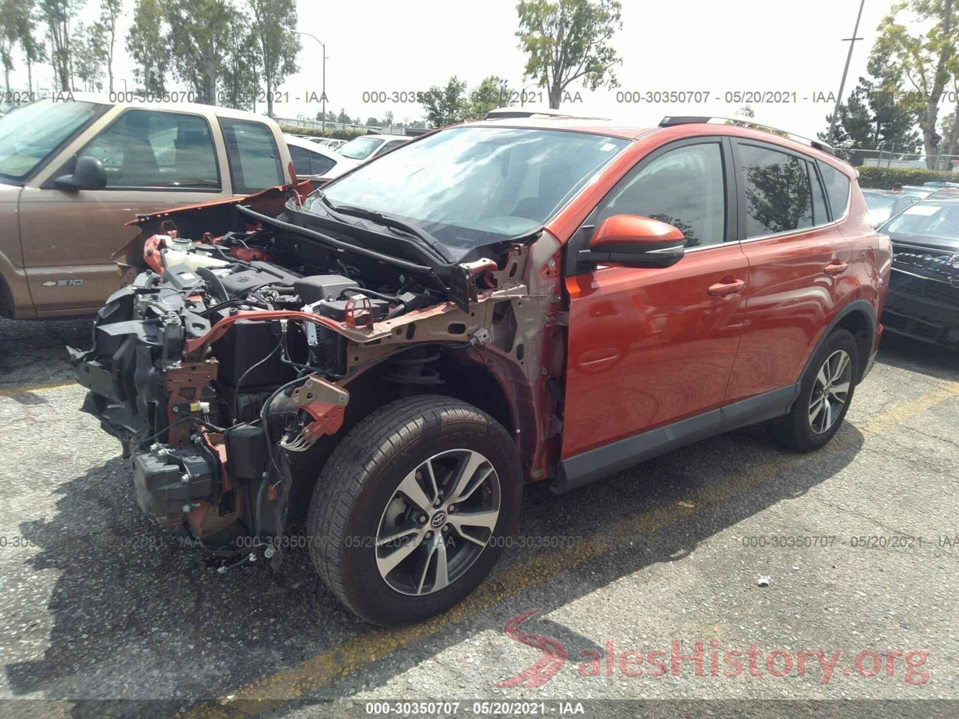 2T3WFREV2GW235247 2016 TOYOTA RAV4