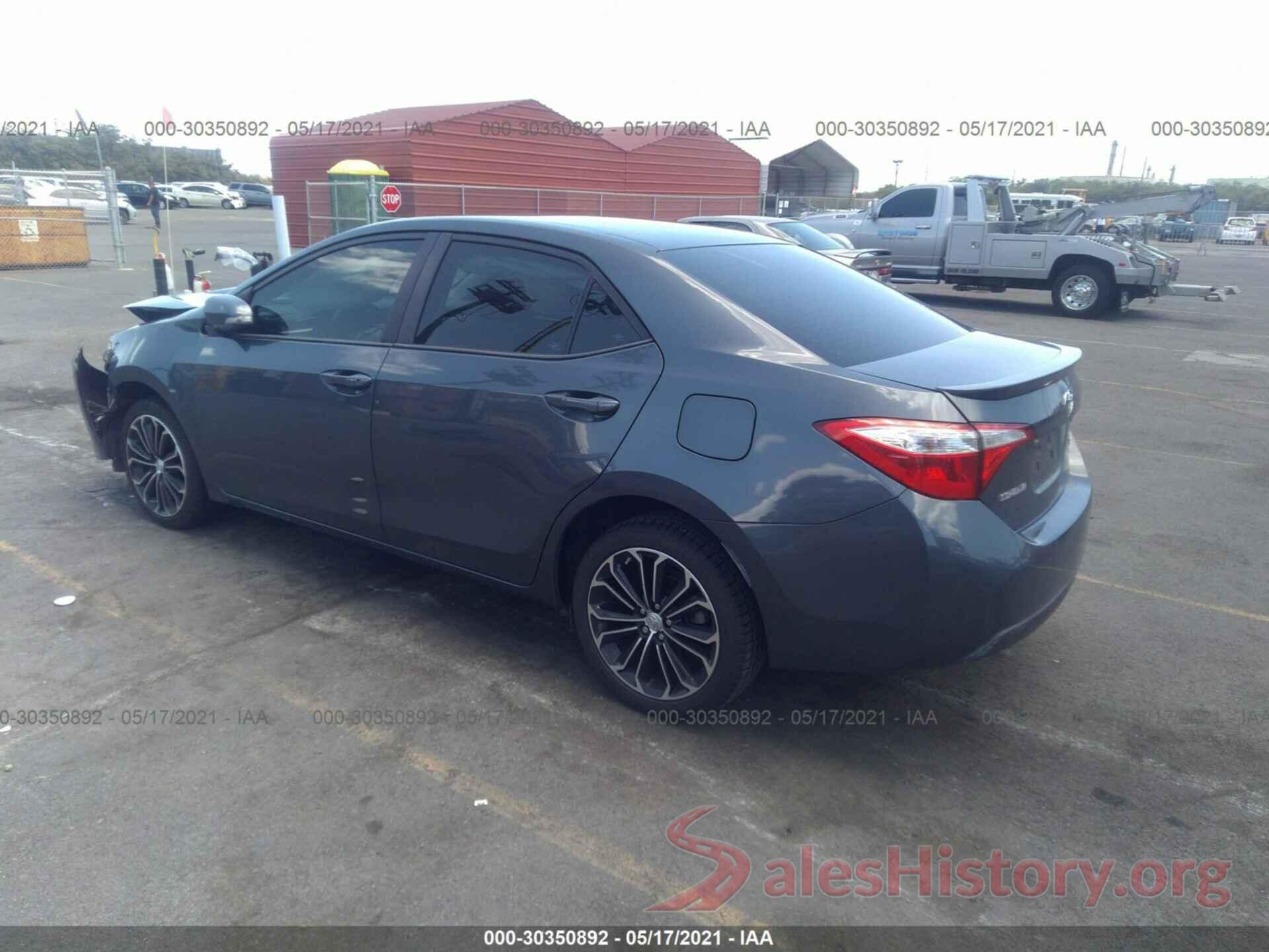 5YFBURHE5GP420368 2016 TOYOTA COROLLA